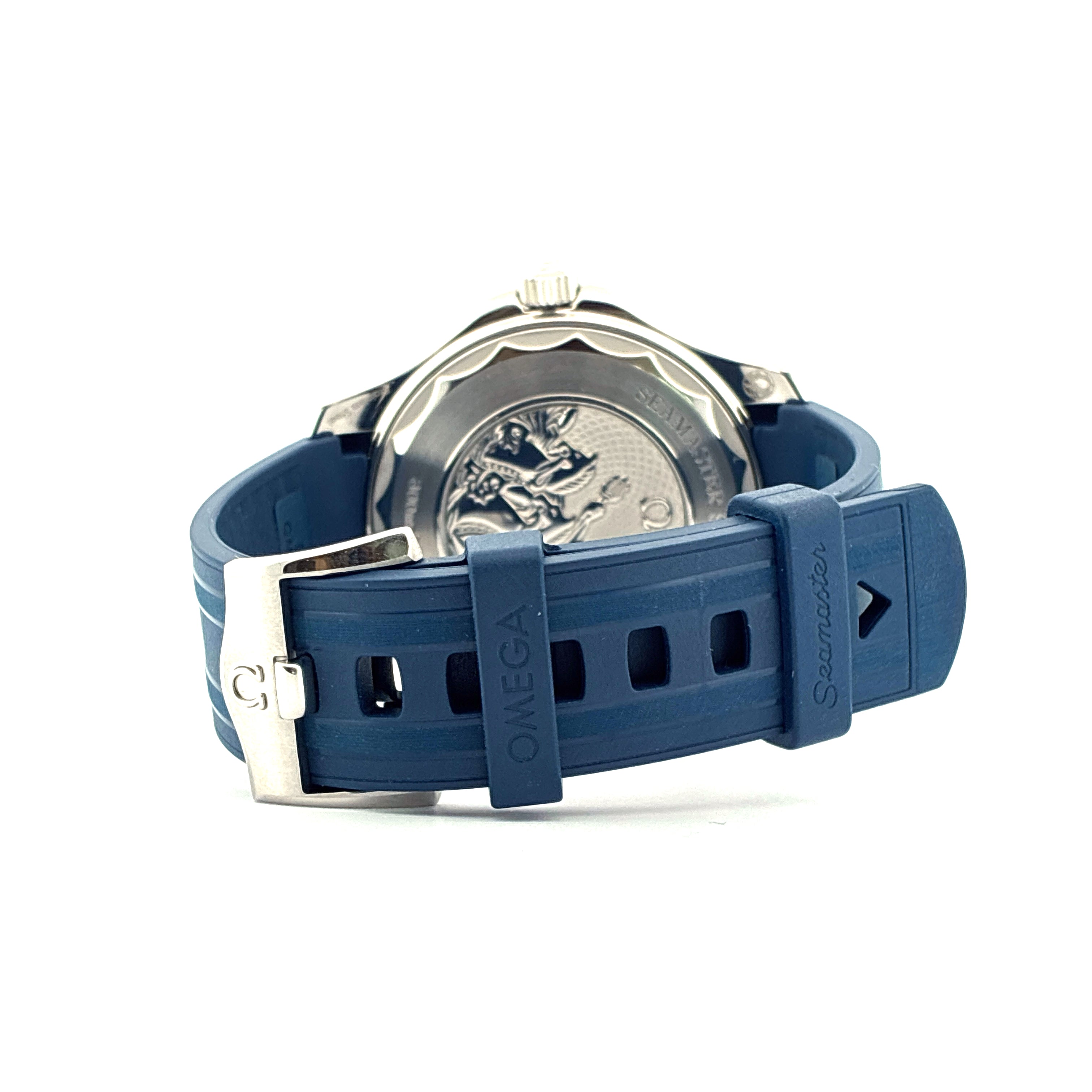 Omega - Seamaster Diver 300 M Co-axial Summer Blue Seamaster / Ice Dial / Like New / Full-Set / 2025 - [product_sku]