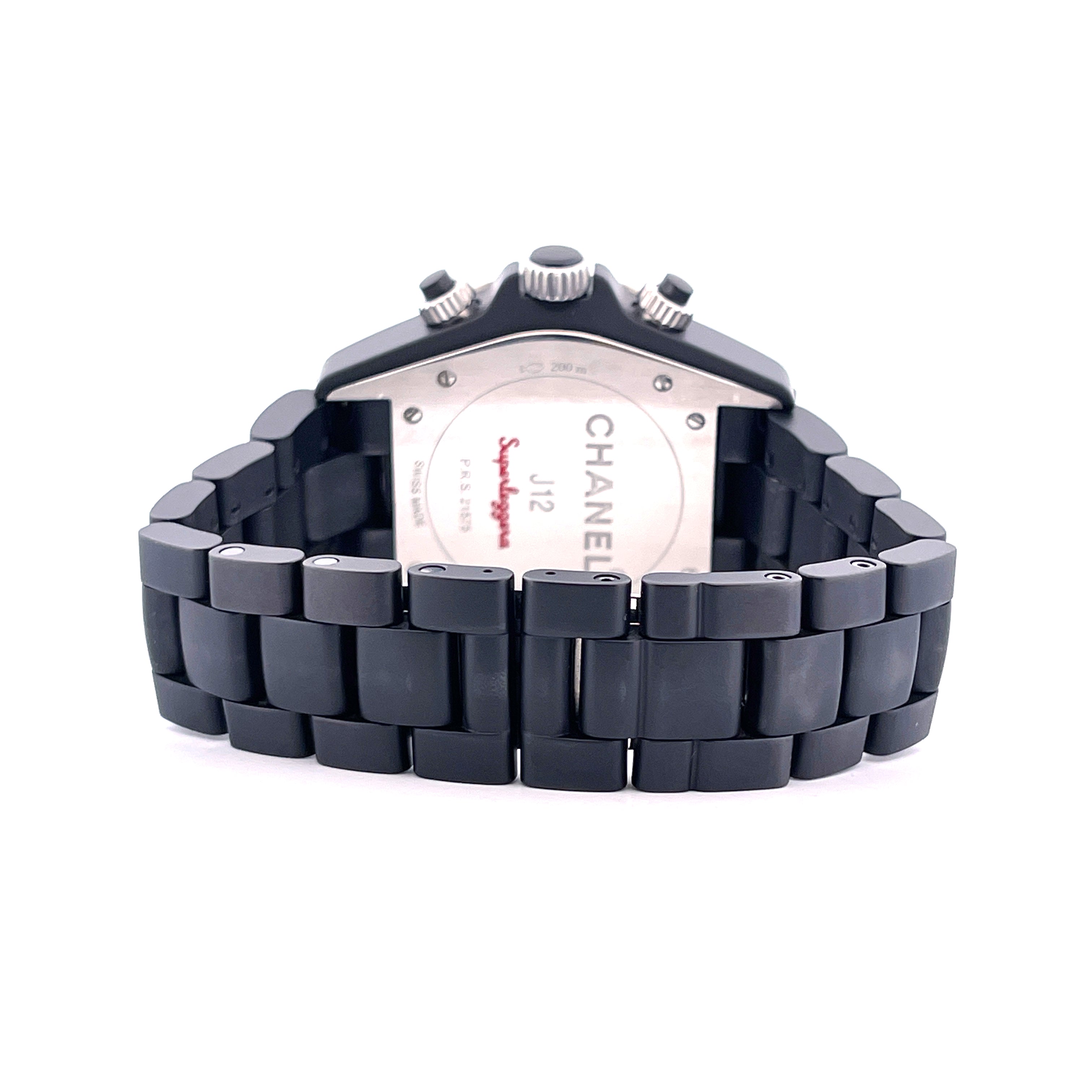 chanel - J12 Super Reggera Chronograph / Ceramic / Full Set / 2014 - [product_sku]