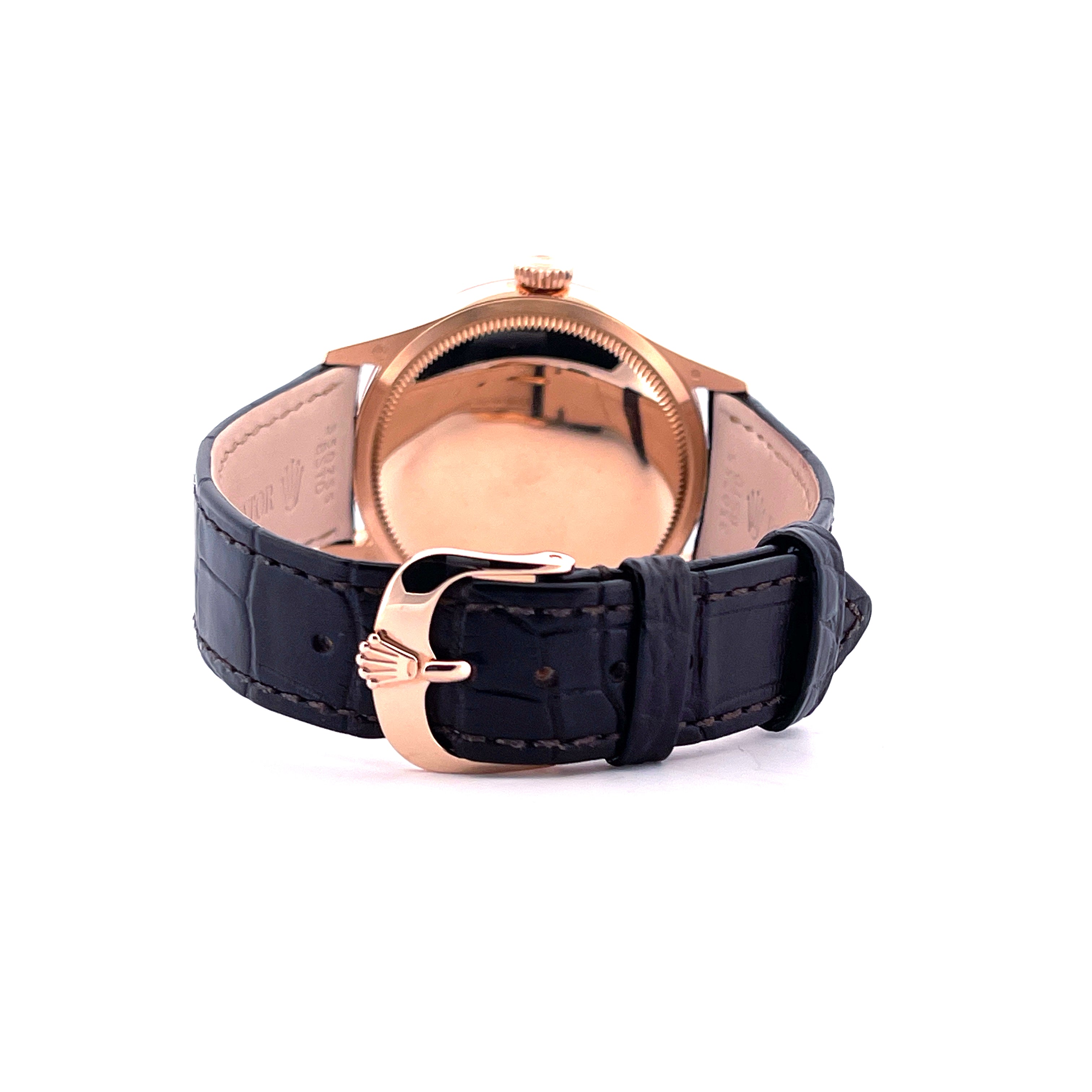 Rolex - Cellini Dual Time Roségold 50525 / Full Set / LC100 / Silver Dial / 2018 - [product_sku]