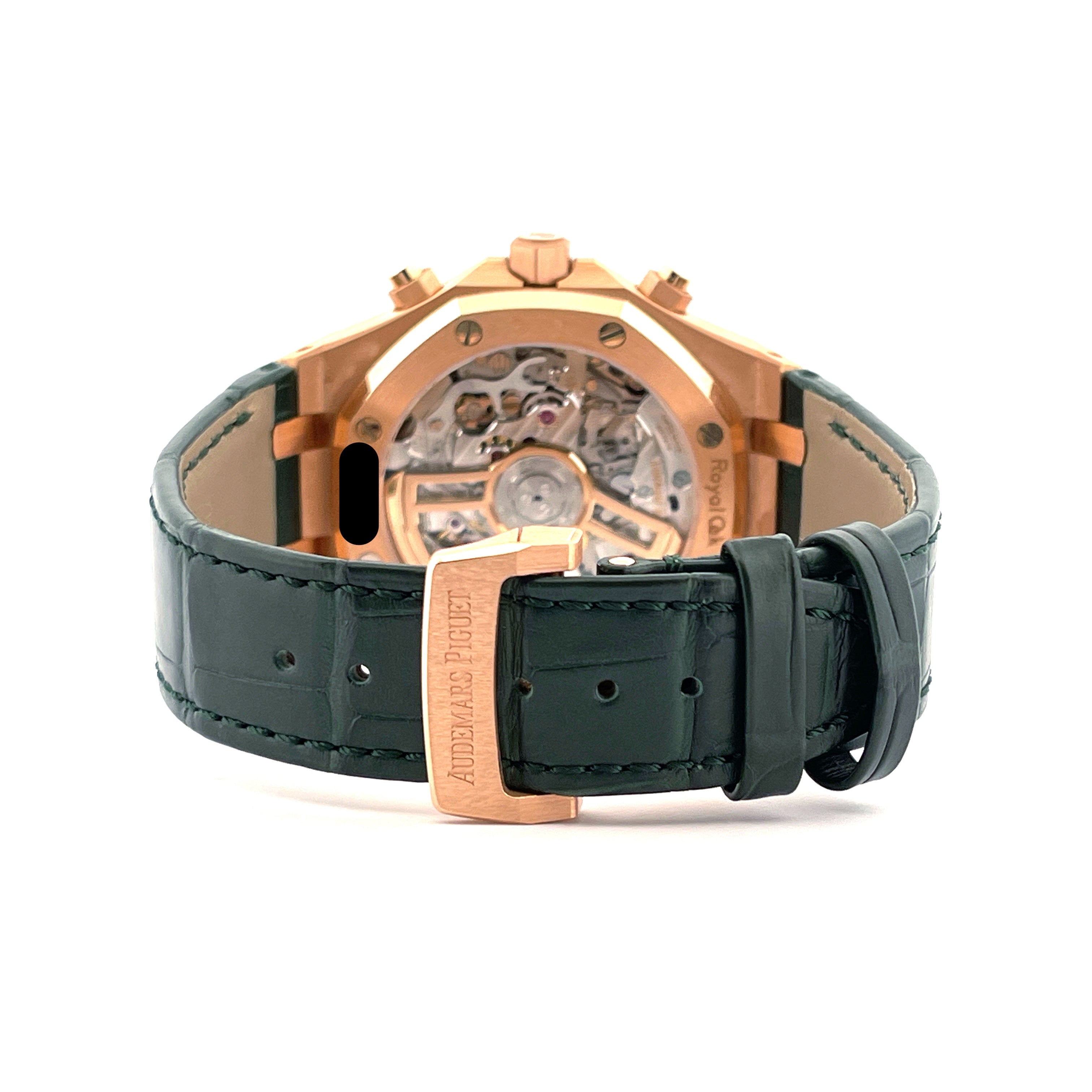 Audemars Piguet - Royal Oak Green Chronograph 26240OR Roségold / Box and Paper / premium Condition / 2025 - [product_sku]