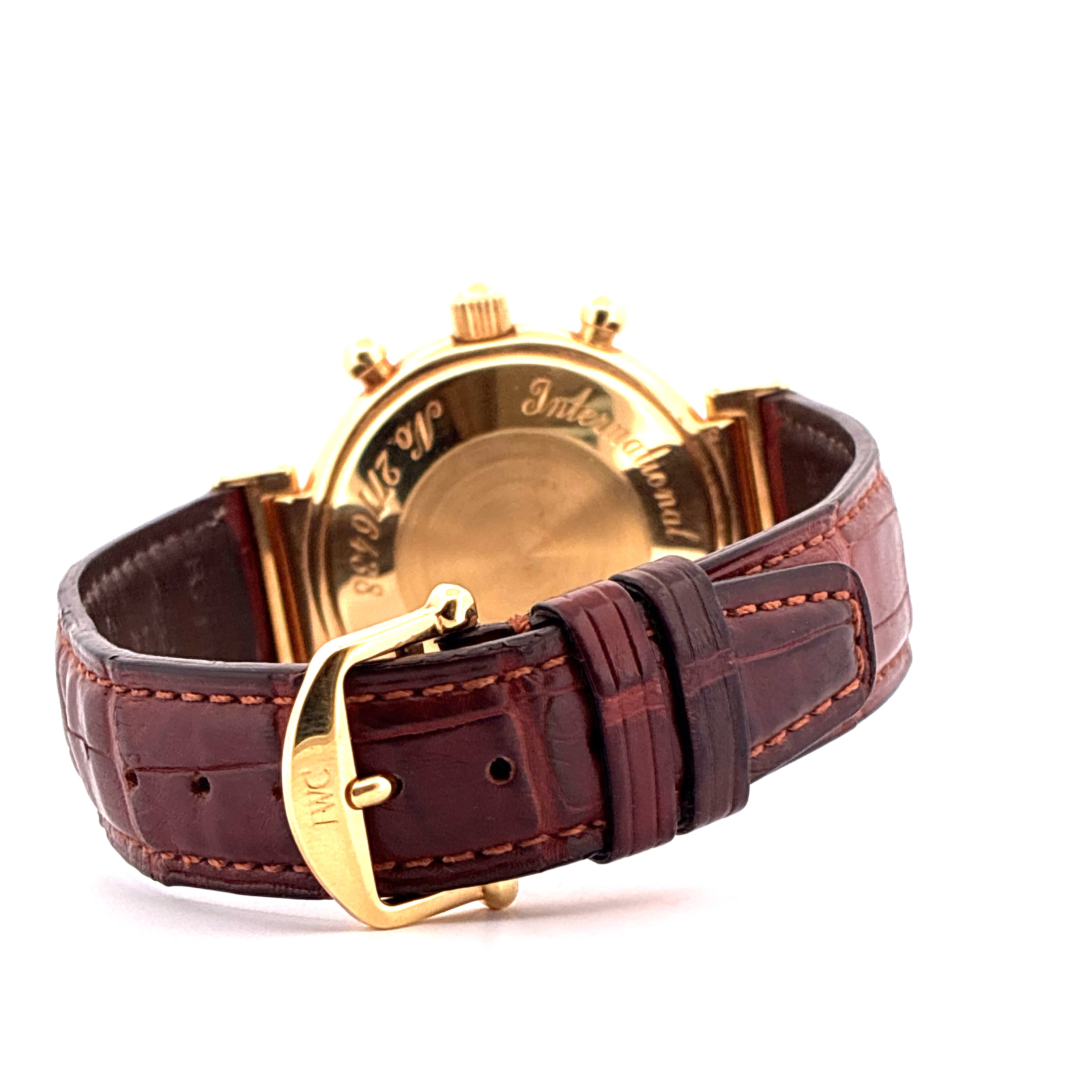IWC - Da Vinci Perpetual Calendar / Yellow Gold / 2nd Strap / Service 2021 / Full-Set / 2011 - [product_sku]