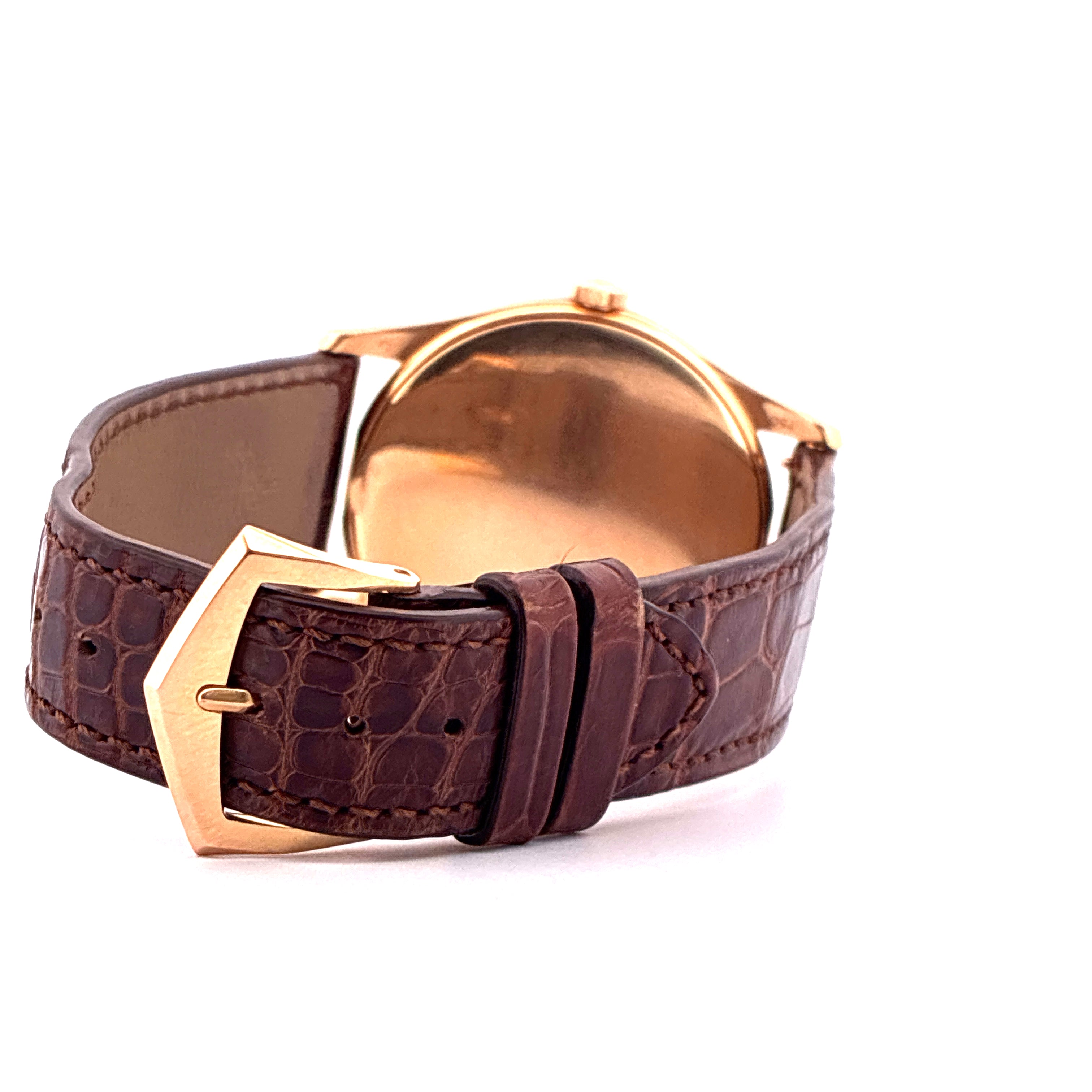 Patek Philippe - Calatrava / Roségold / 3 Straps / Box & Papers / 2017 - [product_sku]