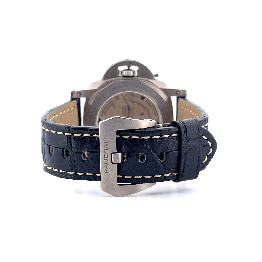 Luminor Equation Of Time GMT / Titan / Blue Sandwich Dial / 8 years warranty (2021) - Juwelier Spliedt