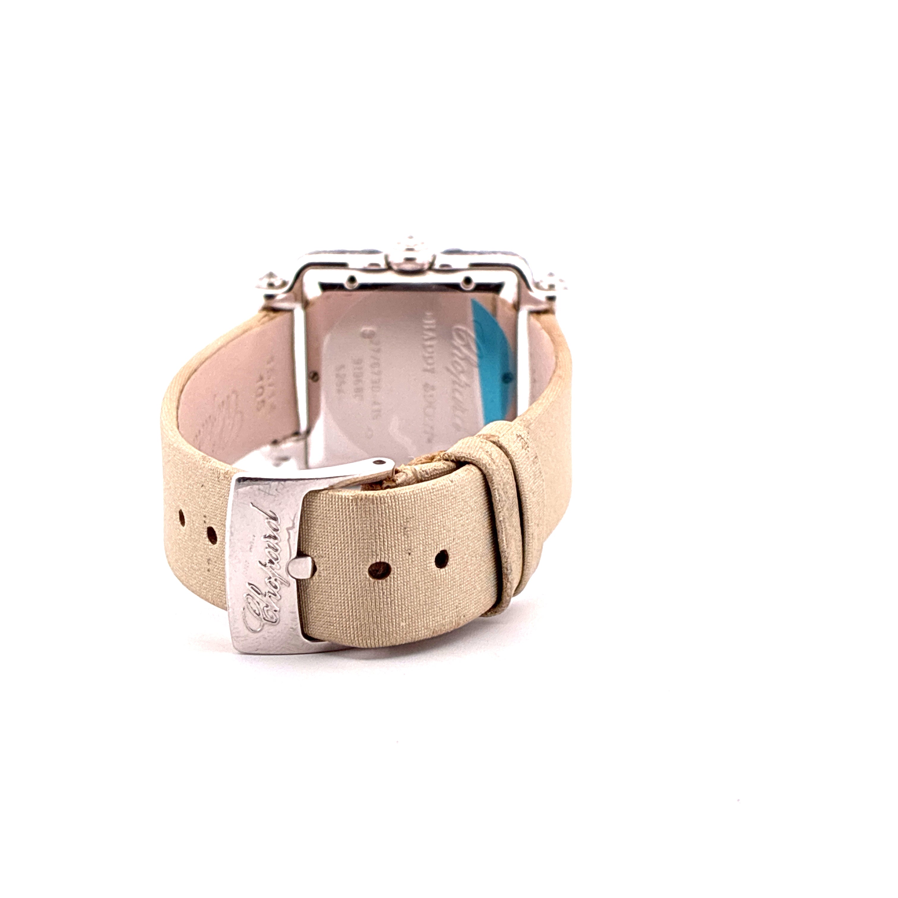 Happy Sport / Quartz / Diamonds / very rare / Whitegold / Box / Chopard Certificate of authenticity / Retail EUR 67.000,0