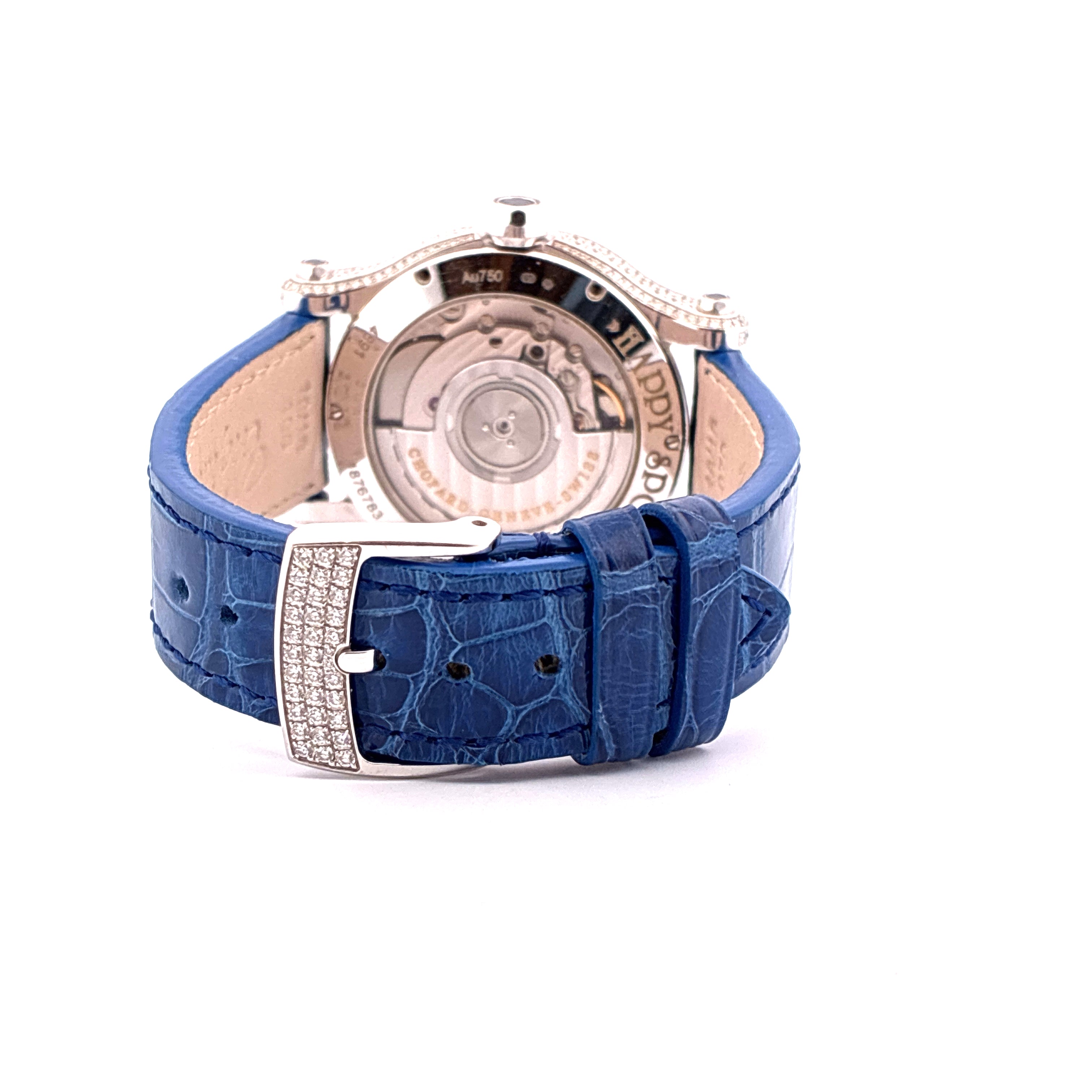 Happy Sport / MOP Dial / Chopard Certificate of authenticity / Whitegold / Box / Retail Price EUR 104.500,00