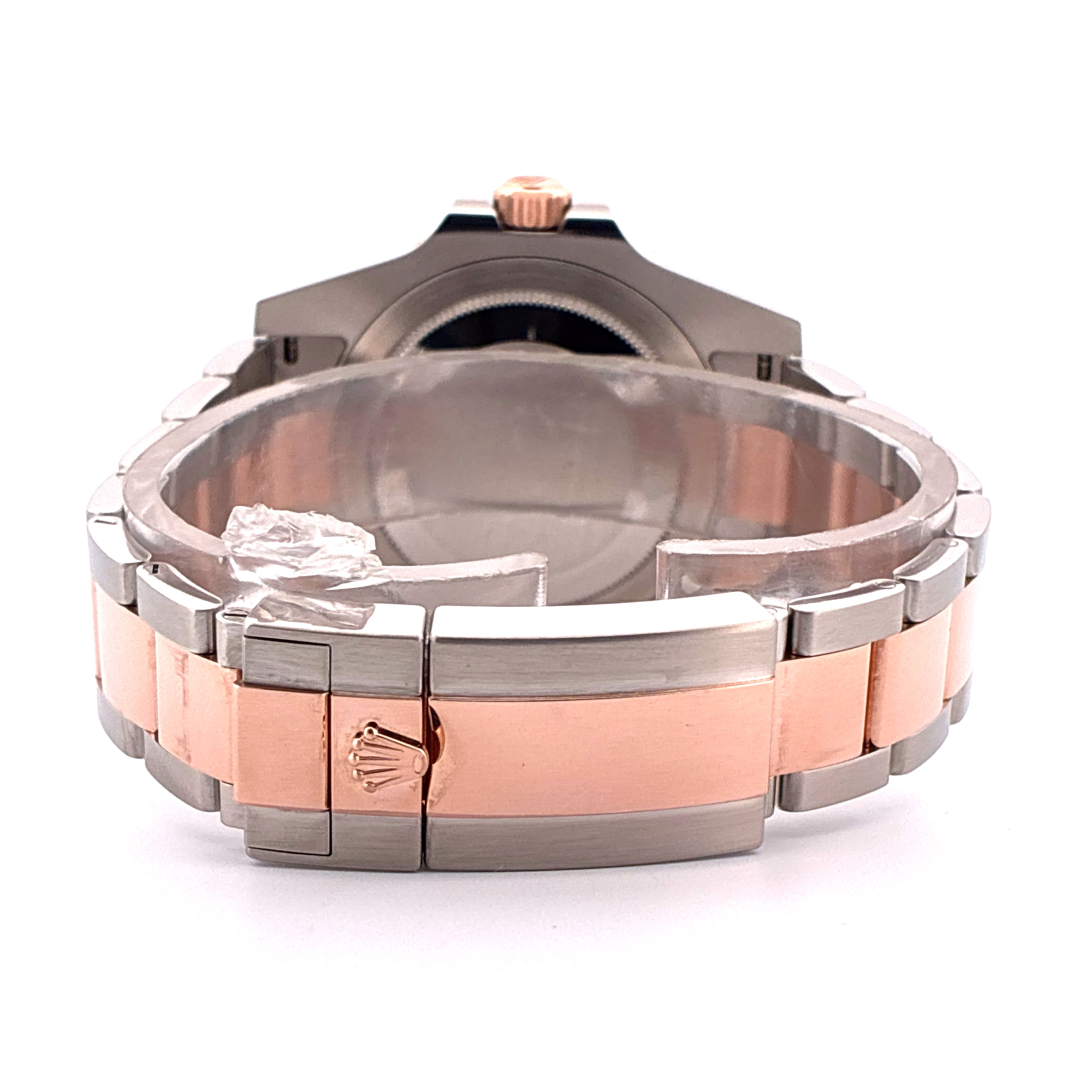 Rolex Rootbeer aus Stahl und Roségold mit markanter Schließe