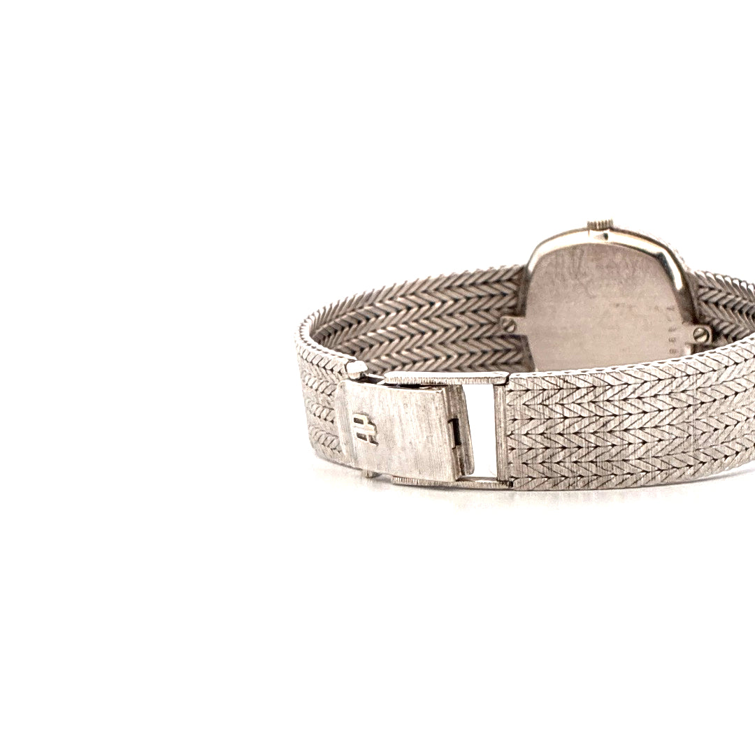 Lady Ellipse Vintage / 18K Weißgold (ca. 1970) - Juwelier Spliedt