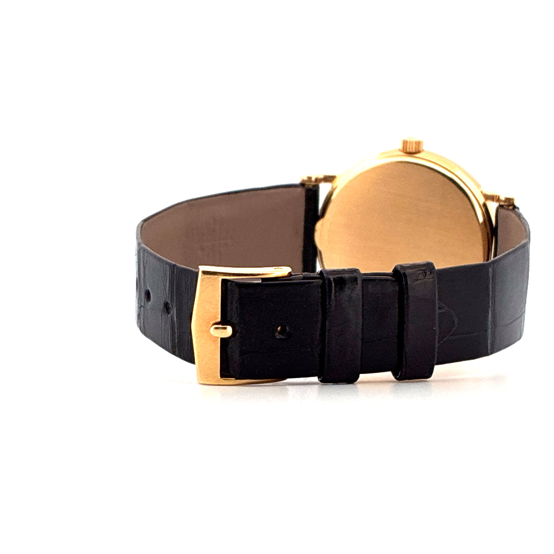 Patek Philippe - Calatrava Gelbgold 33mm / Clous de Paris (ca. 1985) - [product_sku]