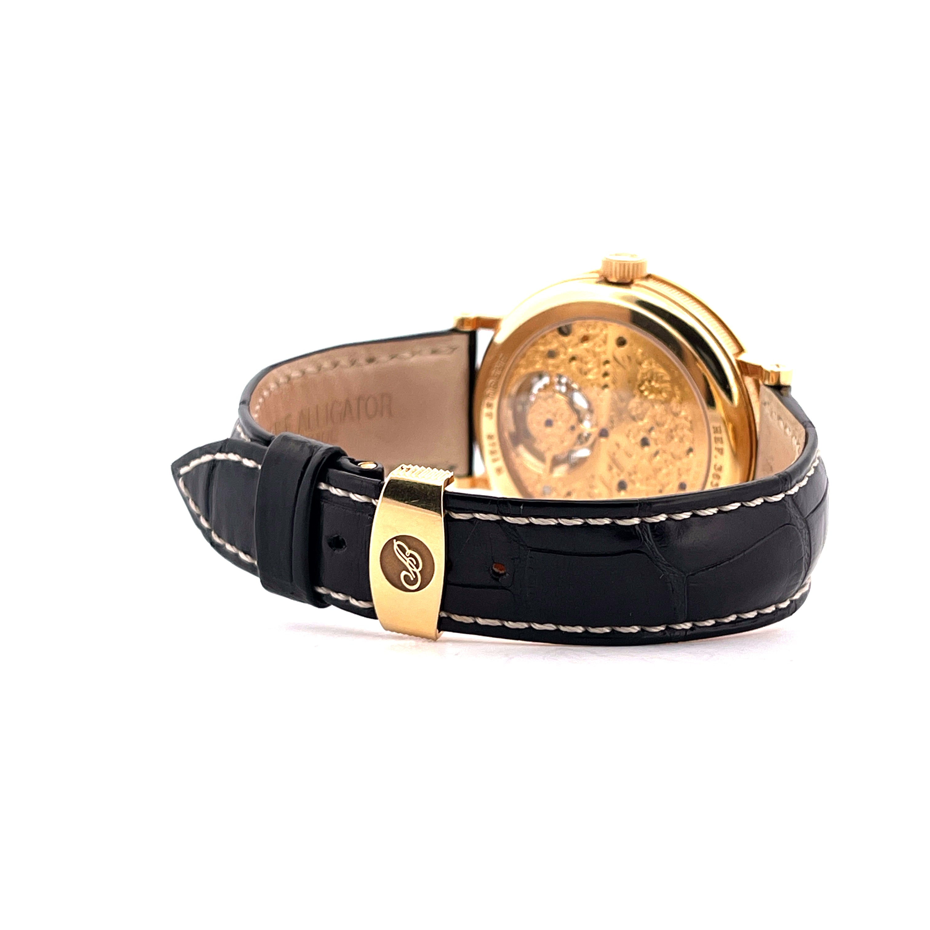 Classique Tourbillon 3657BA Gelbgold / Box & Paper