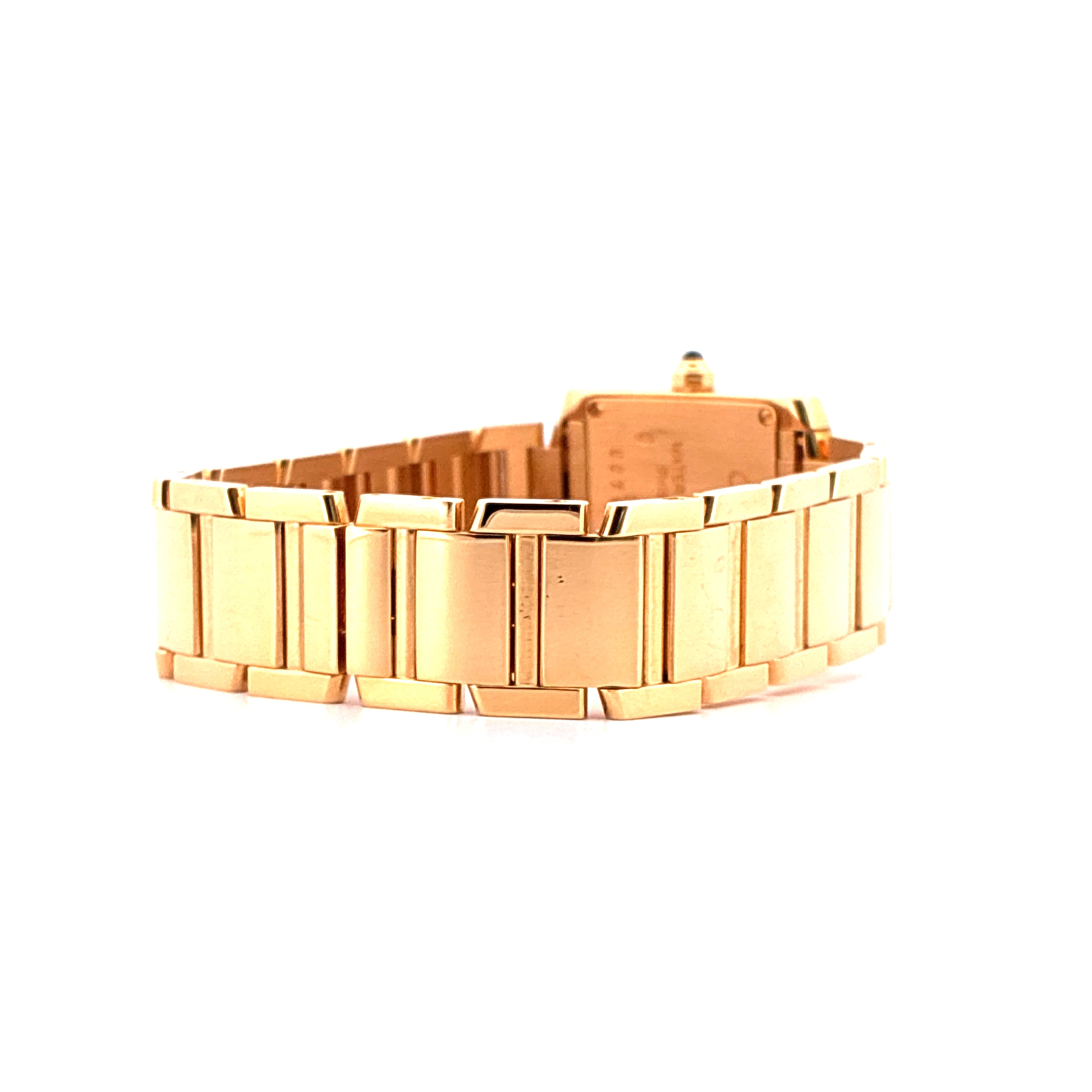 Cartier - Tank Française / Yellow Gold / Box & Papers / 1999 - [product_sku]