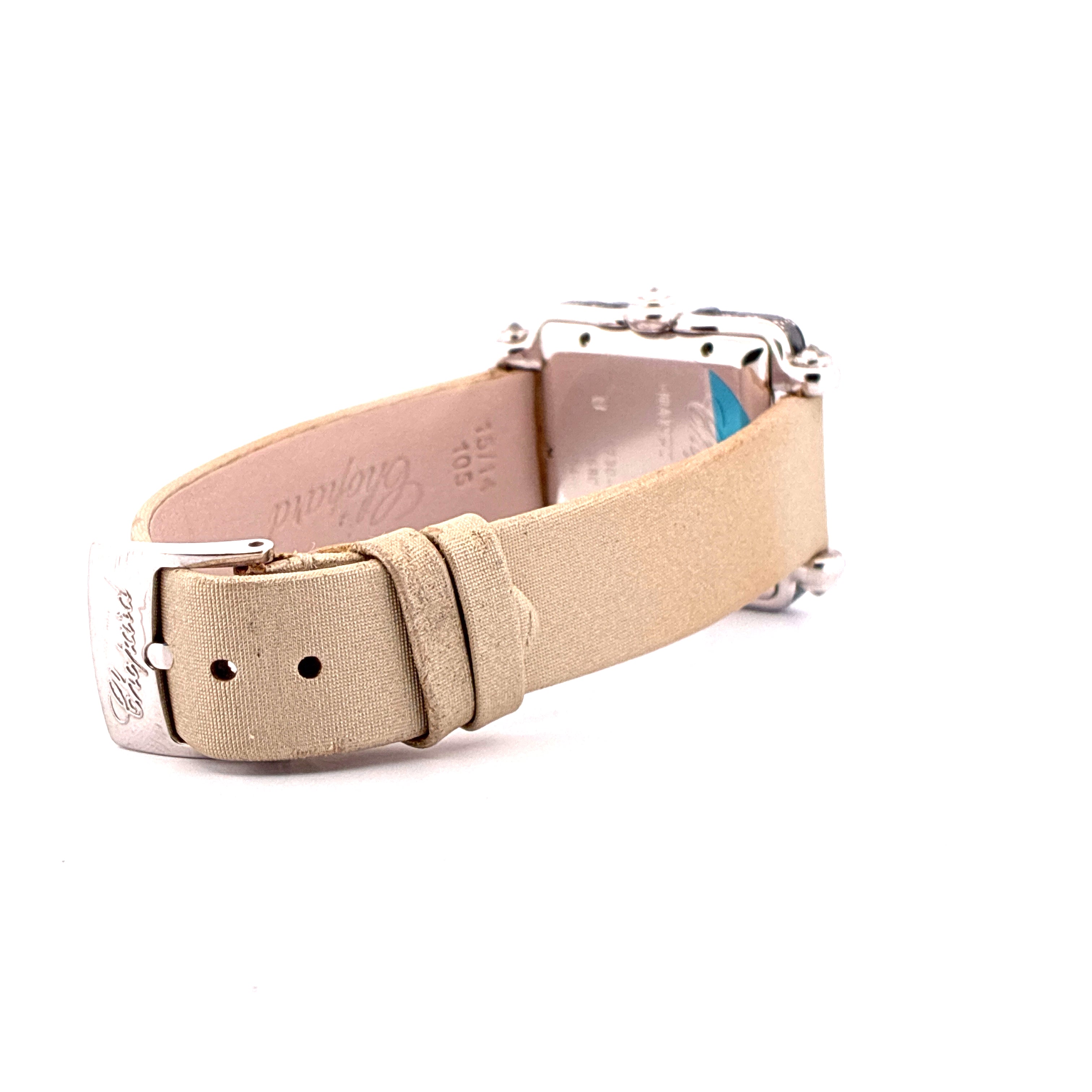 Happy Sport / Quartz / Diamonds / very rare / Whitegold / Box / Chopard Certificate of authenticity / Retail EUR 67.000,0