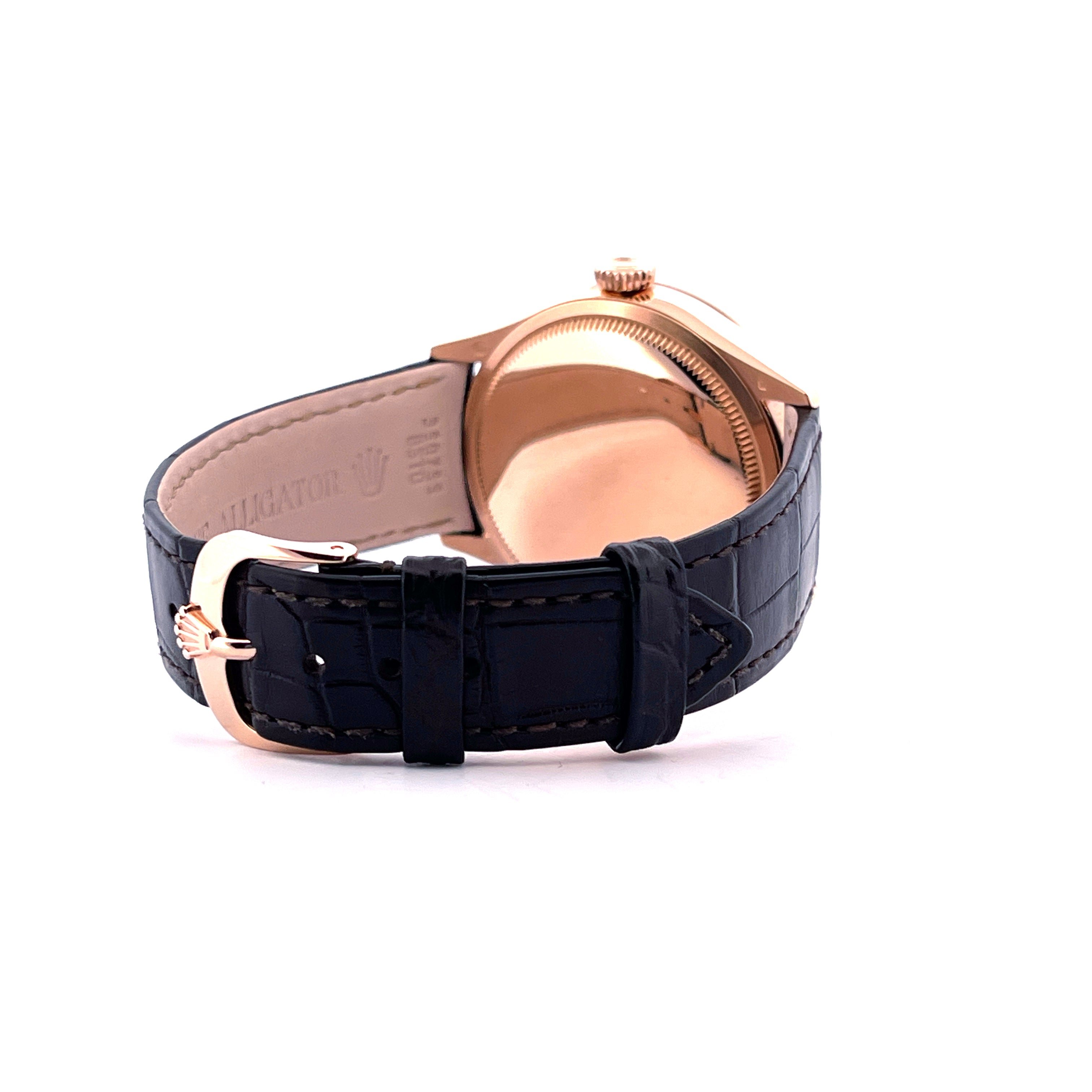 Rolex - Cellini Dual Time Roségold 50525 / Full Set / LC100 / Silver Dial / 2018 - [product_sku]