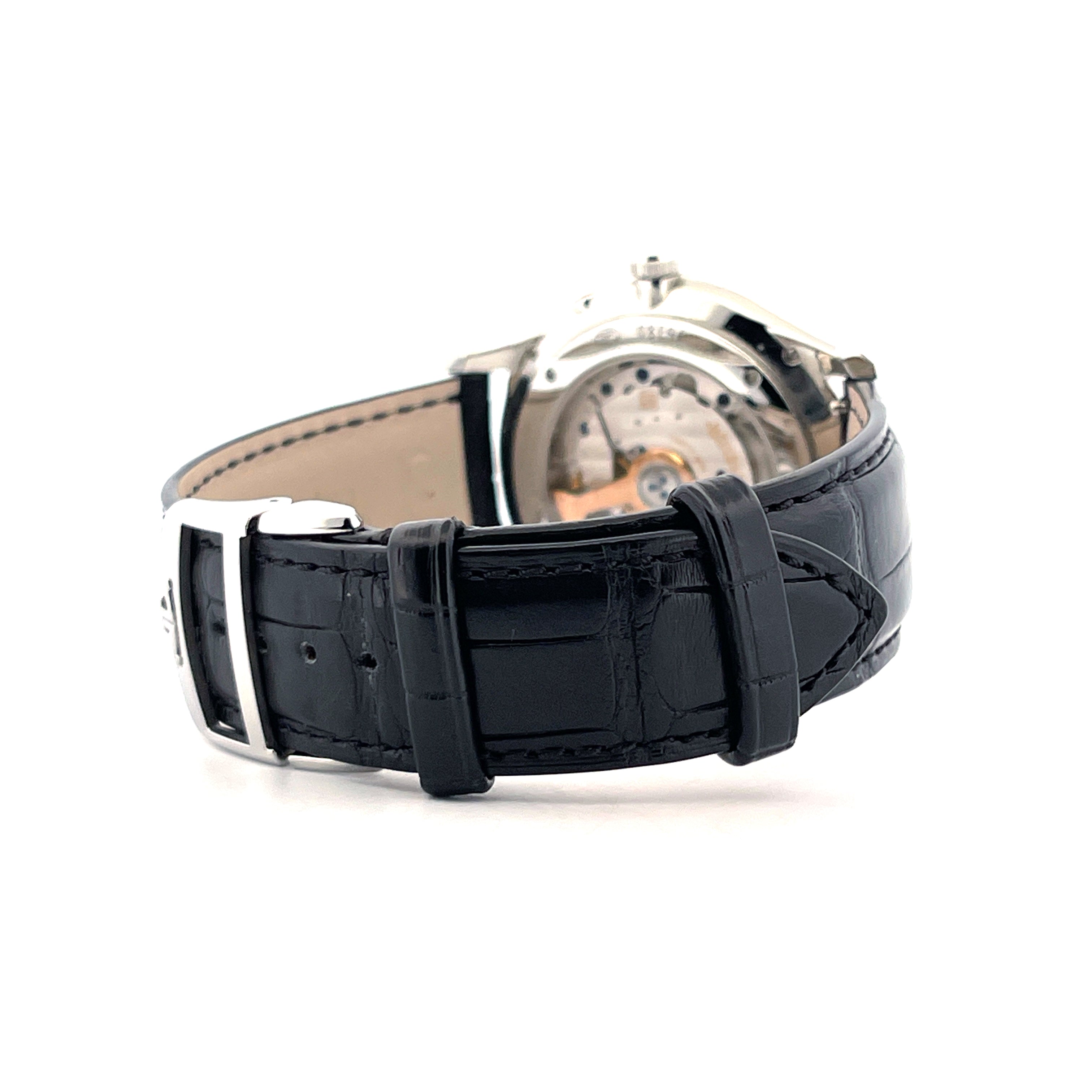 Master Ultra Thin Moonphase / Folding Clasp / Second Strap / On Stock / Full Set + Invoice very good Condition / Warranty till 2031 / Germany 2023