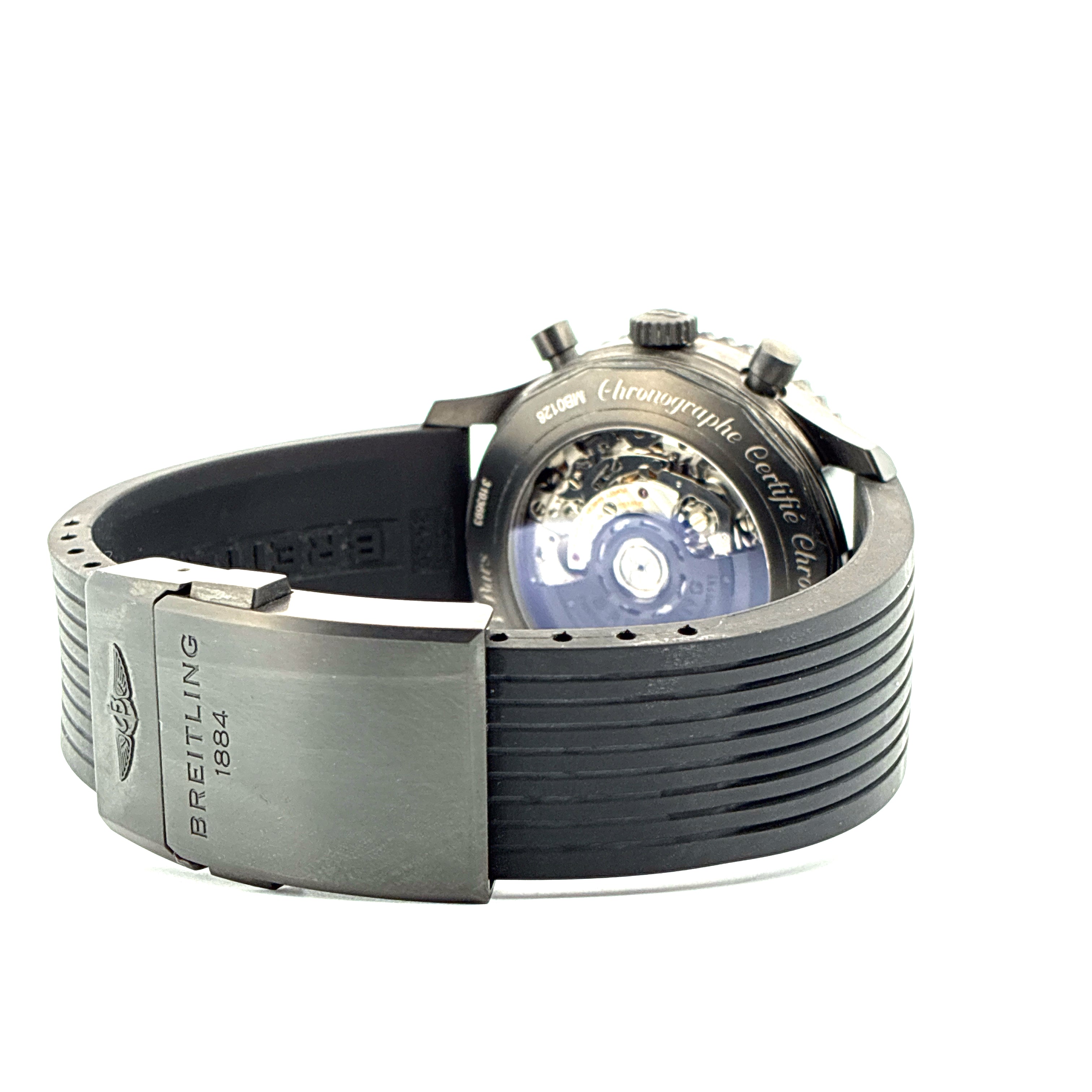 Navitimer 01 / Black steel / very good condt. / Full-Set / 2016
