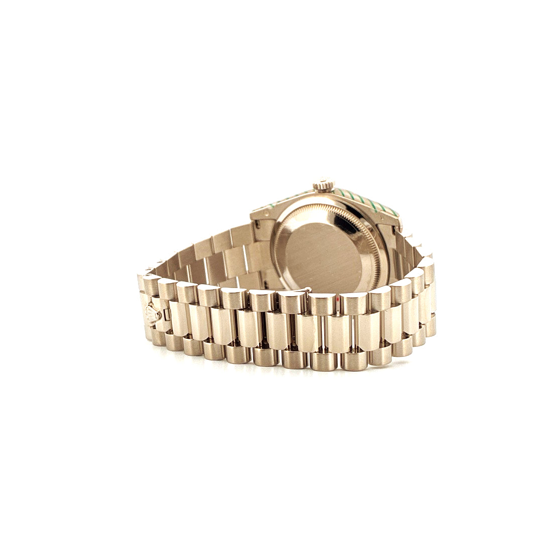 Rolex Day-Date 36 Weißgold Ref. 118239 (2015) mit Rolex Service
