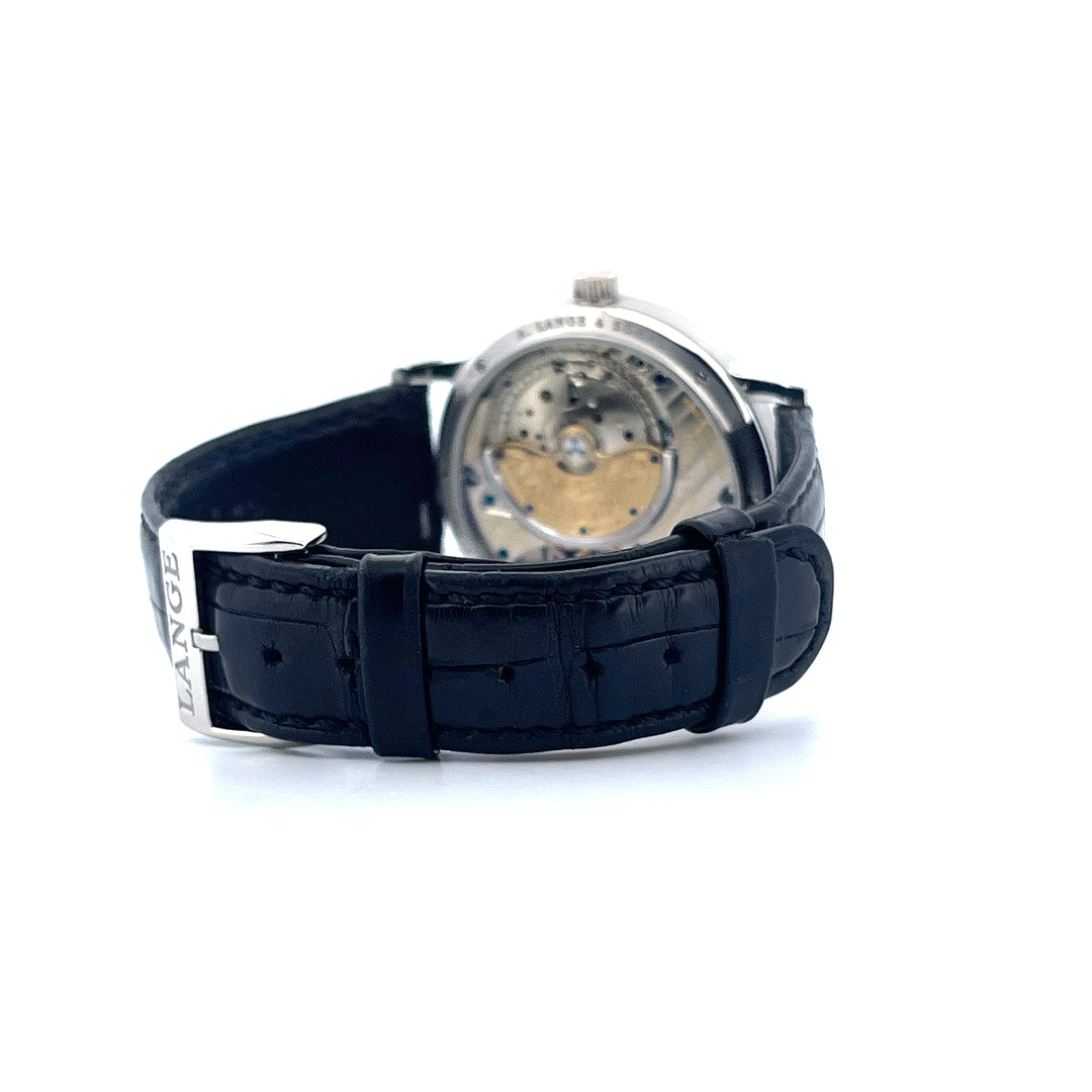A. Lange & Söhne - Langematik Sax-O-Mat 950 Platin full set / very good condt. / Lange service '25 / 2000 - [product_sku]