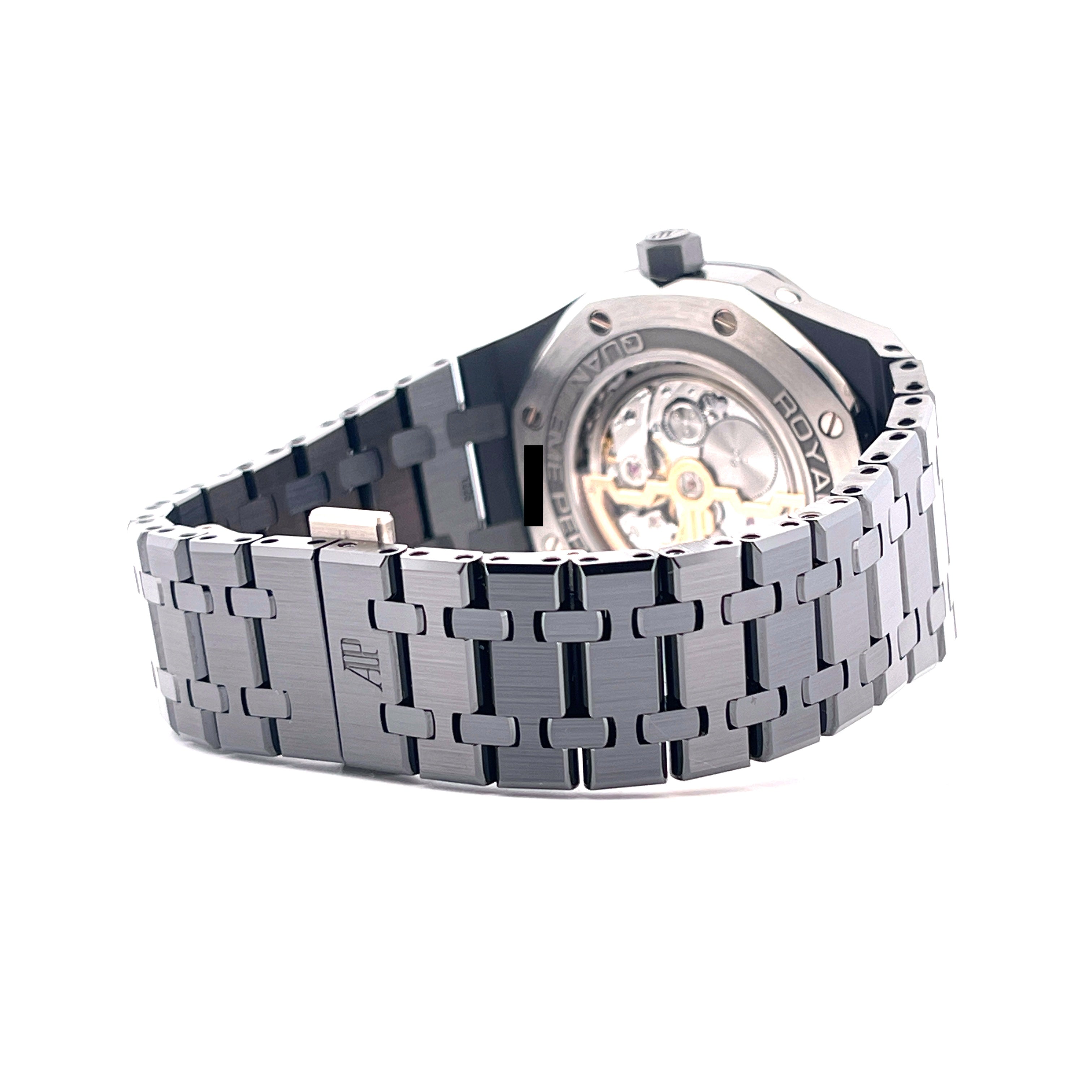 Royal Oak Perpetual Calendar Black Ceramic 26579CE / Service in 2025 / Jahr 2018