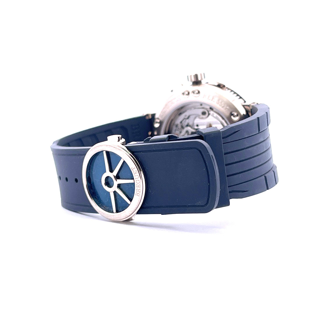 Breguet - Marine Chronograph 18ct weißgold - Juwelier Spliedt - [product_ Artikelnummer]