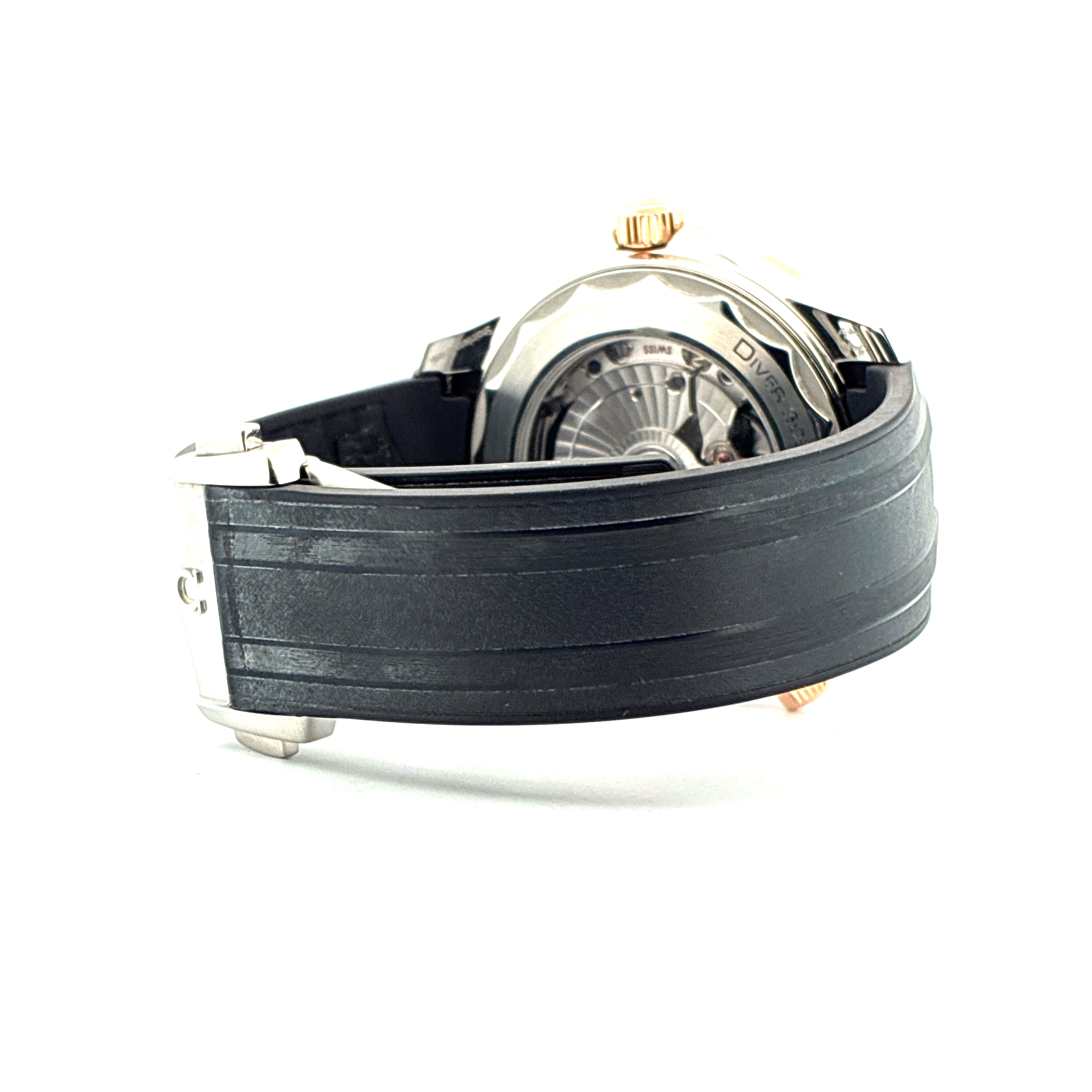 Seamaster Diver 300 M Bicolor / Rubberstrap / Second strap / Pinbuckle + Folding clasp Full-Set / 2023