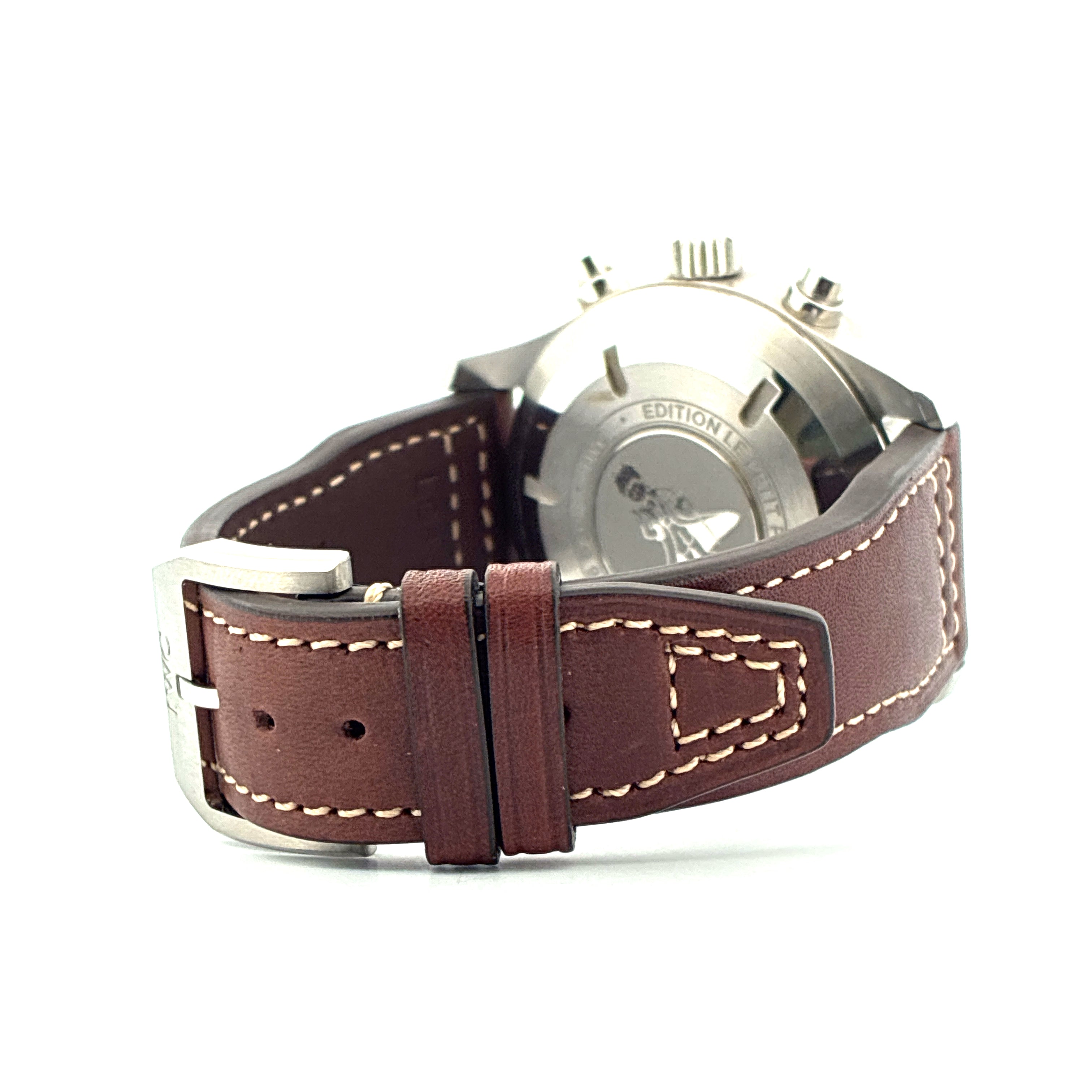 Fliegeruhr Chronograph Pilot / new strap / very good condt. / Full-Set / 2020