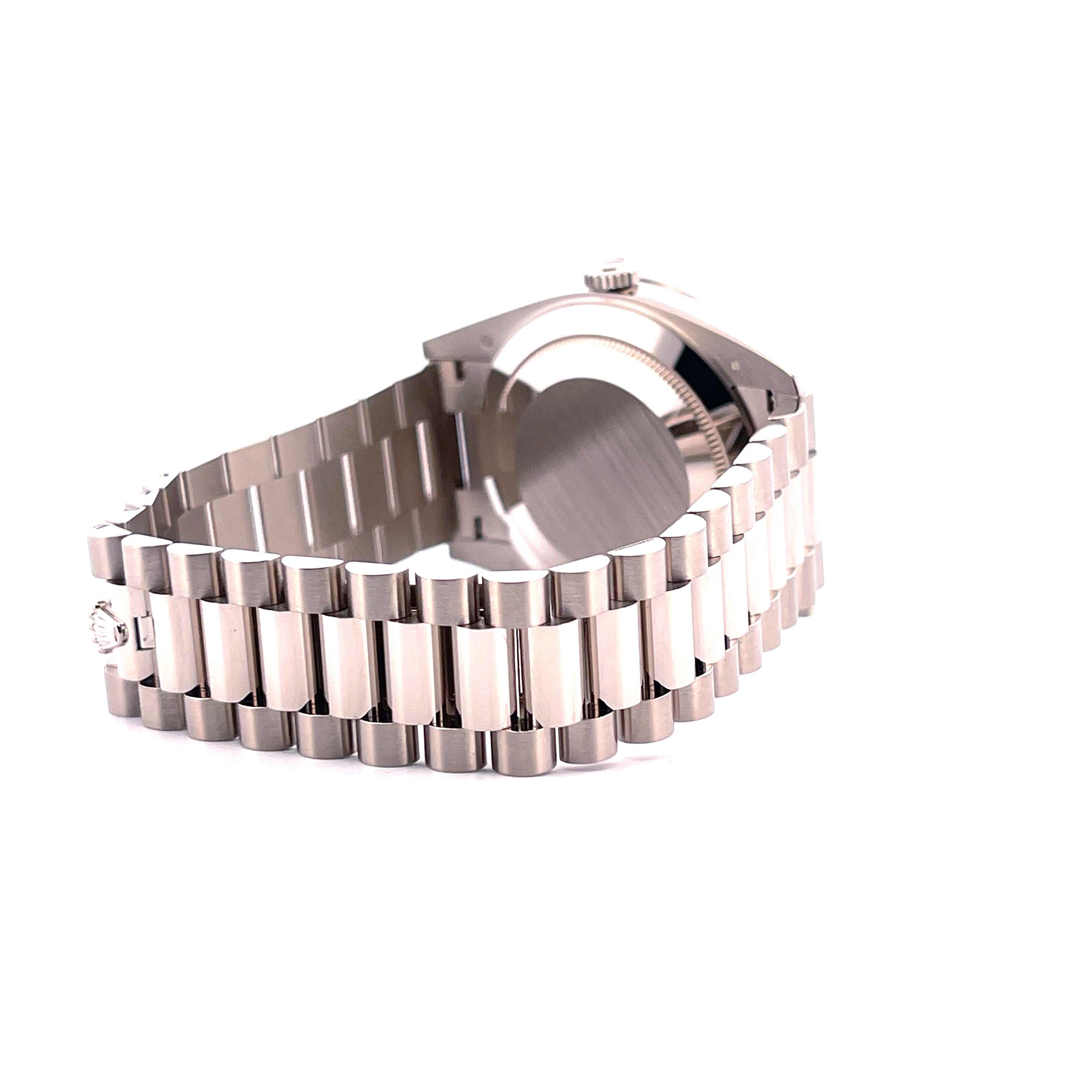 Rolex - Day-Date 40 Whitegold Meteorite Baguette Dial Diamonds / Box & Paper / Unworn / 2025 - [product_sku]