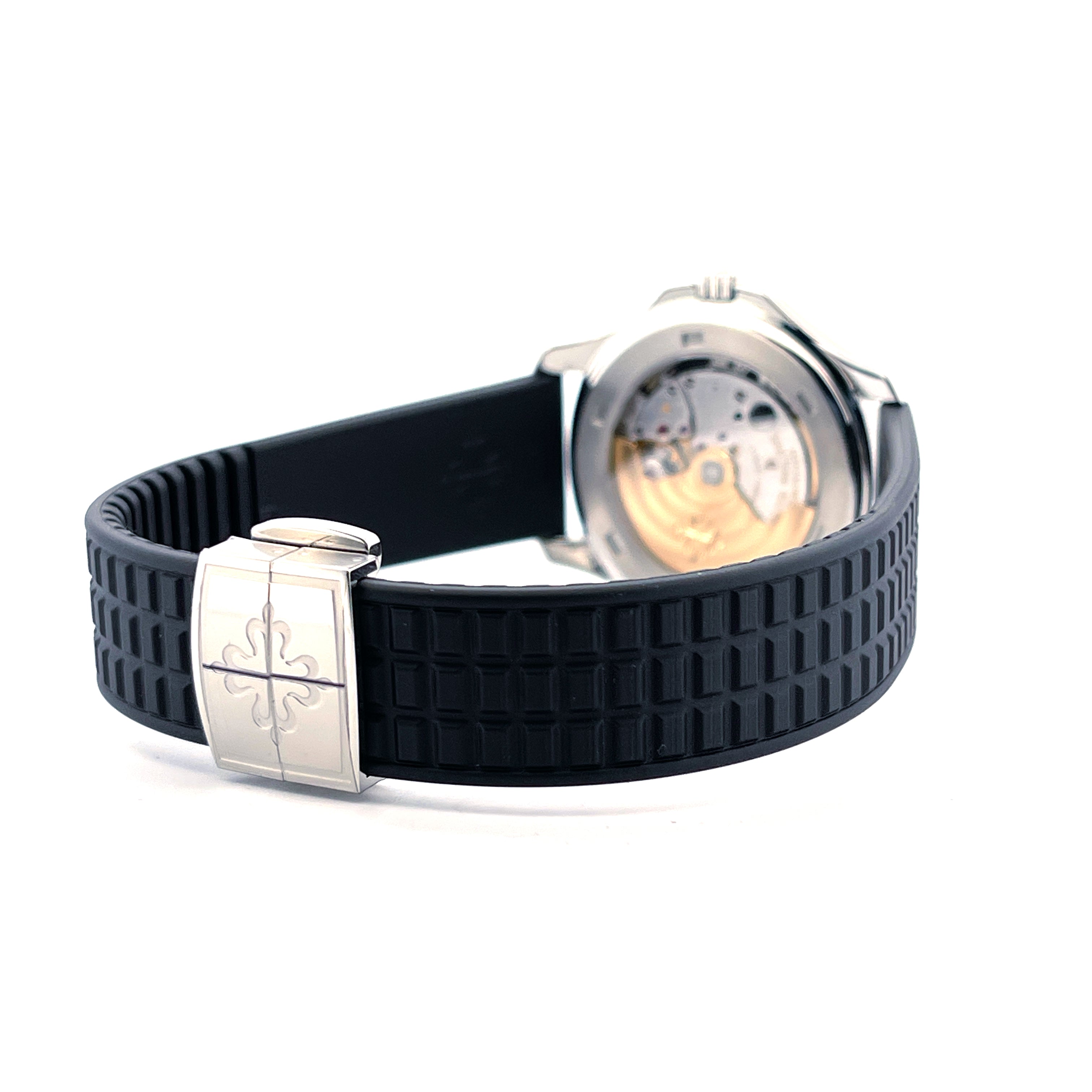 Patek Philippe - Aquanaut 38 mm 5065A-001 / New Rubber / incl. Steel Bracelet / Service 2025 / premium Condition / Box and Paper / Germany 2000 - [product_sku]