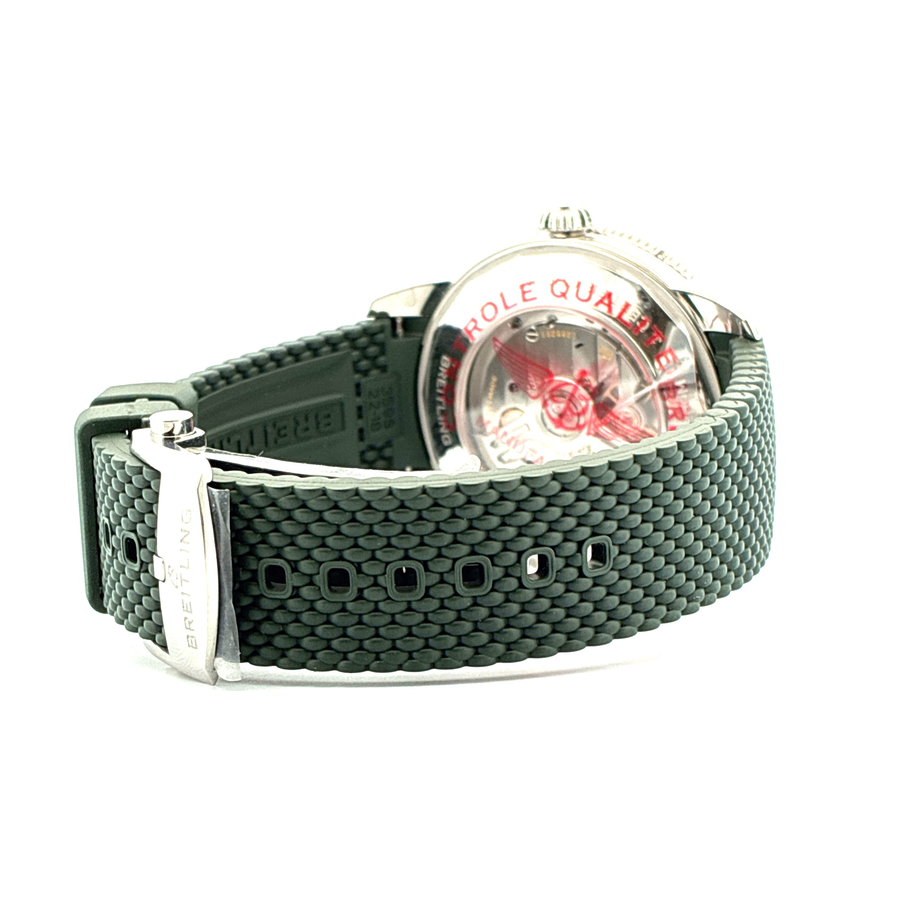 Superocean Heritage B31 Automatic 44 Breitling Super Ocean Green Dial / Like New / 2025 / Box & Papers