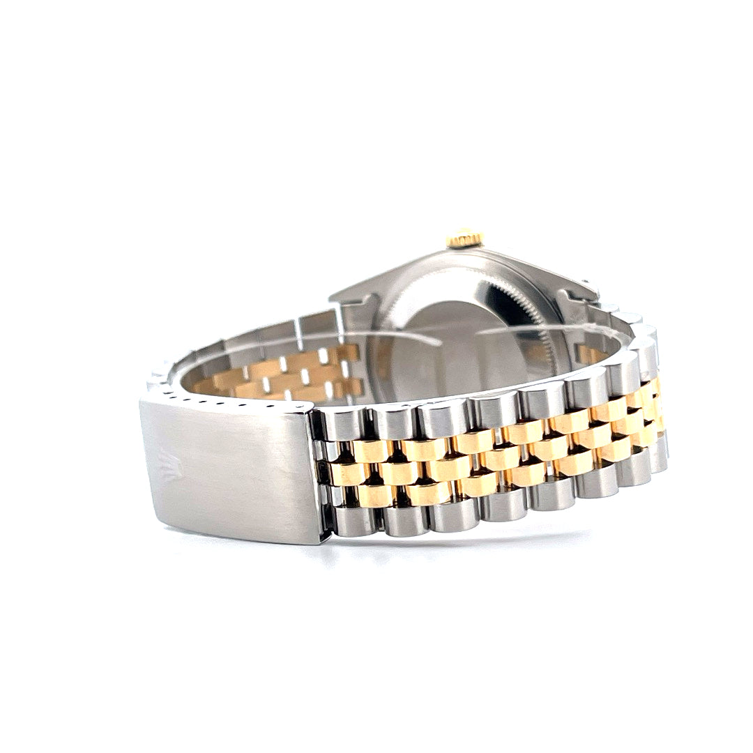 Rolex - Datejust 36 Gold Dial Jubilee / Full Set (1995) - [product_sku]