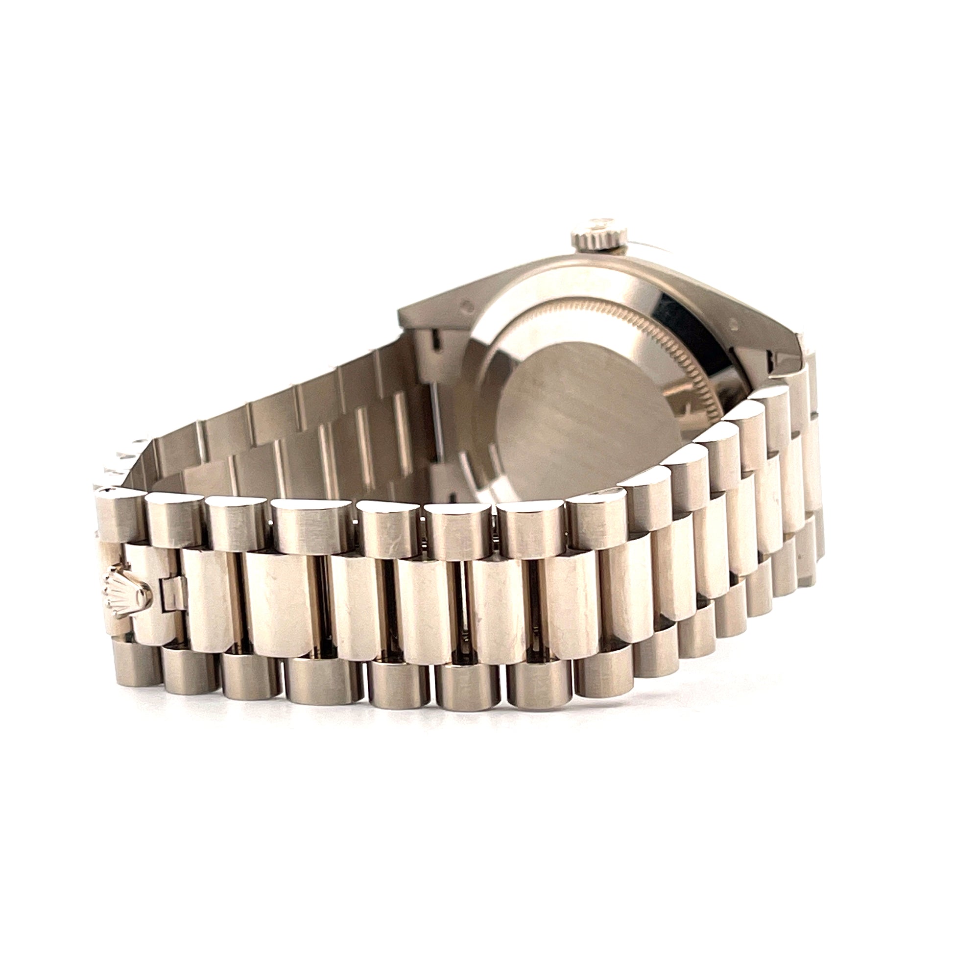 Rolex - Rolex Day-Date 40 Black Dial & Baguette Diamonds - Juwelier Spliedt