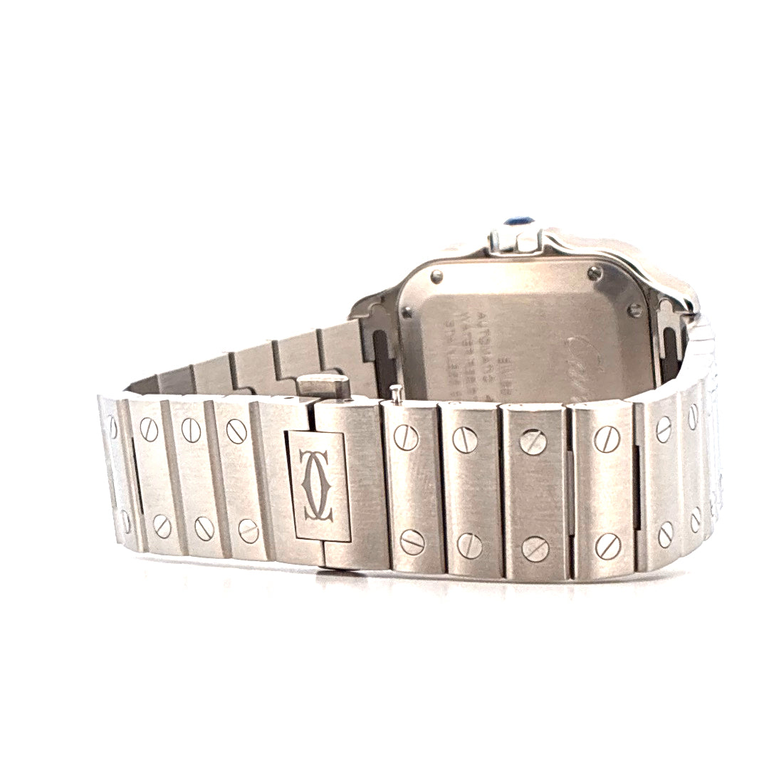 Santos de Cartier / Edelstahl 35mm / Ungetragen / 2. Armband / (2022)