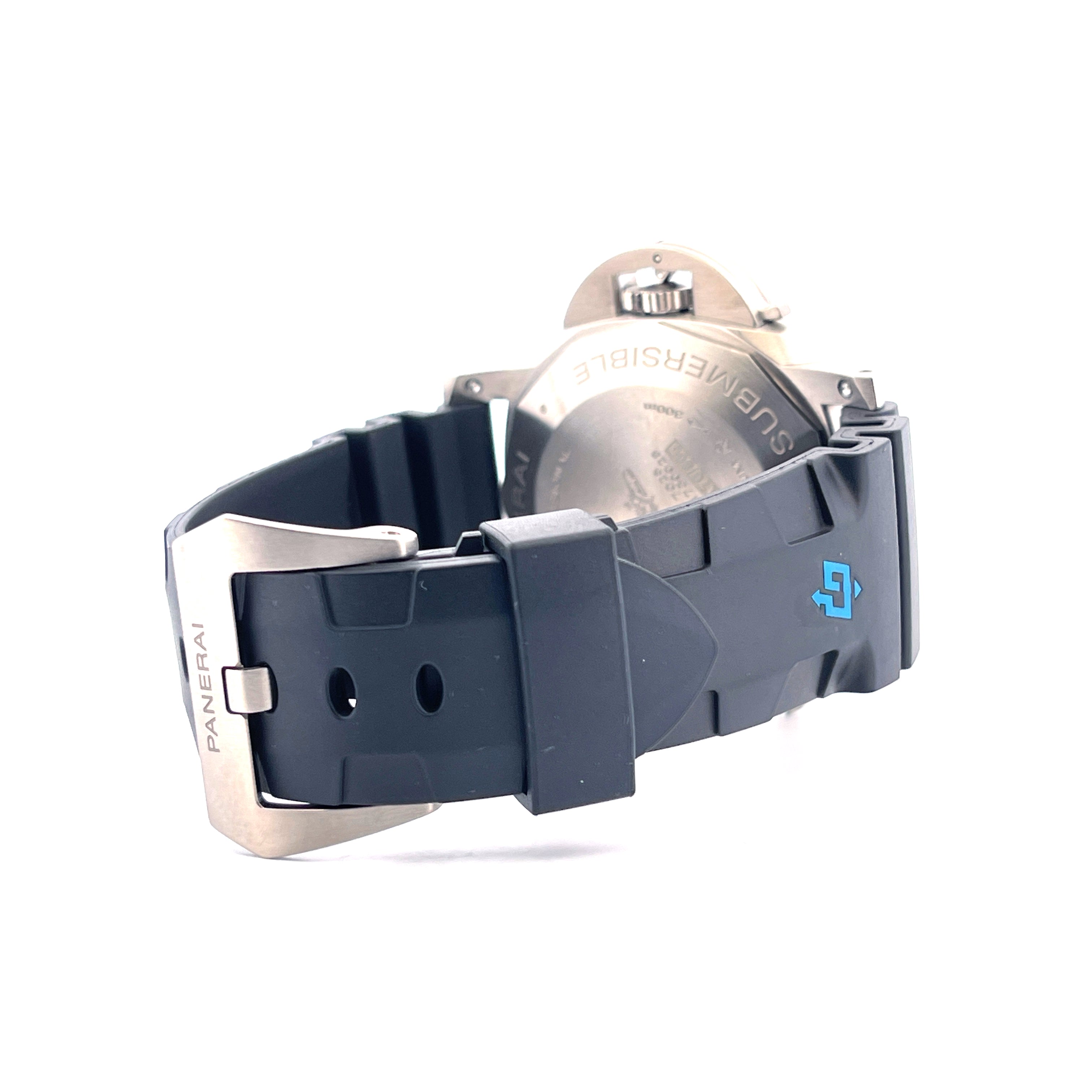 Panerai - Luminor Submersible 1950 Titan 3 Days Pam 615 47 mm / Full Set / 2. Strap / Flyback / 2005 - [product_sku]