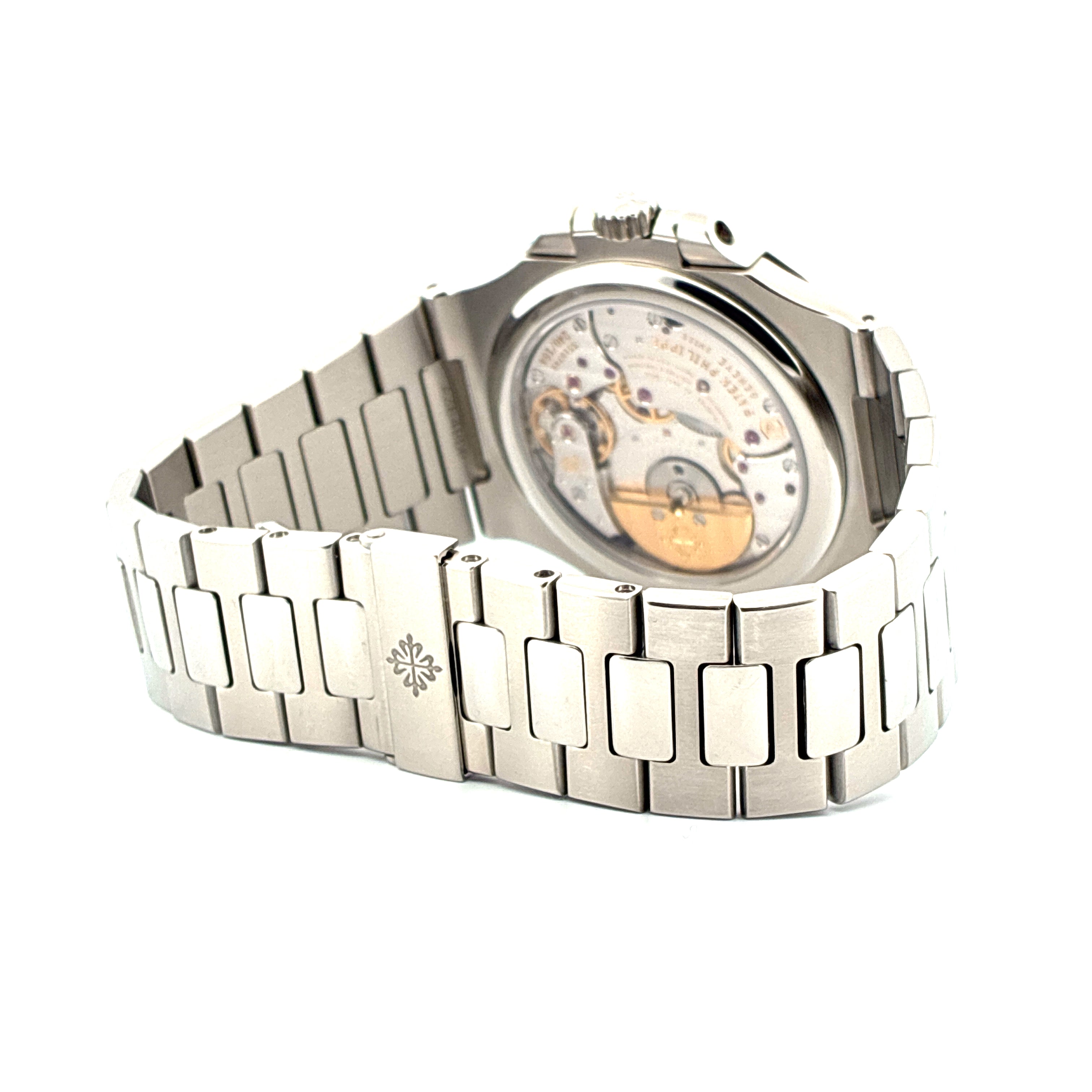 5712/1A-001 / very good Condition / Date - Moonphase - Power-Reserve / Patek Service 2025 / Blue Dial / Full-Set / Germany 2010