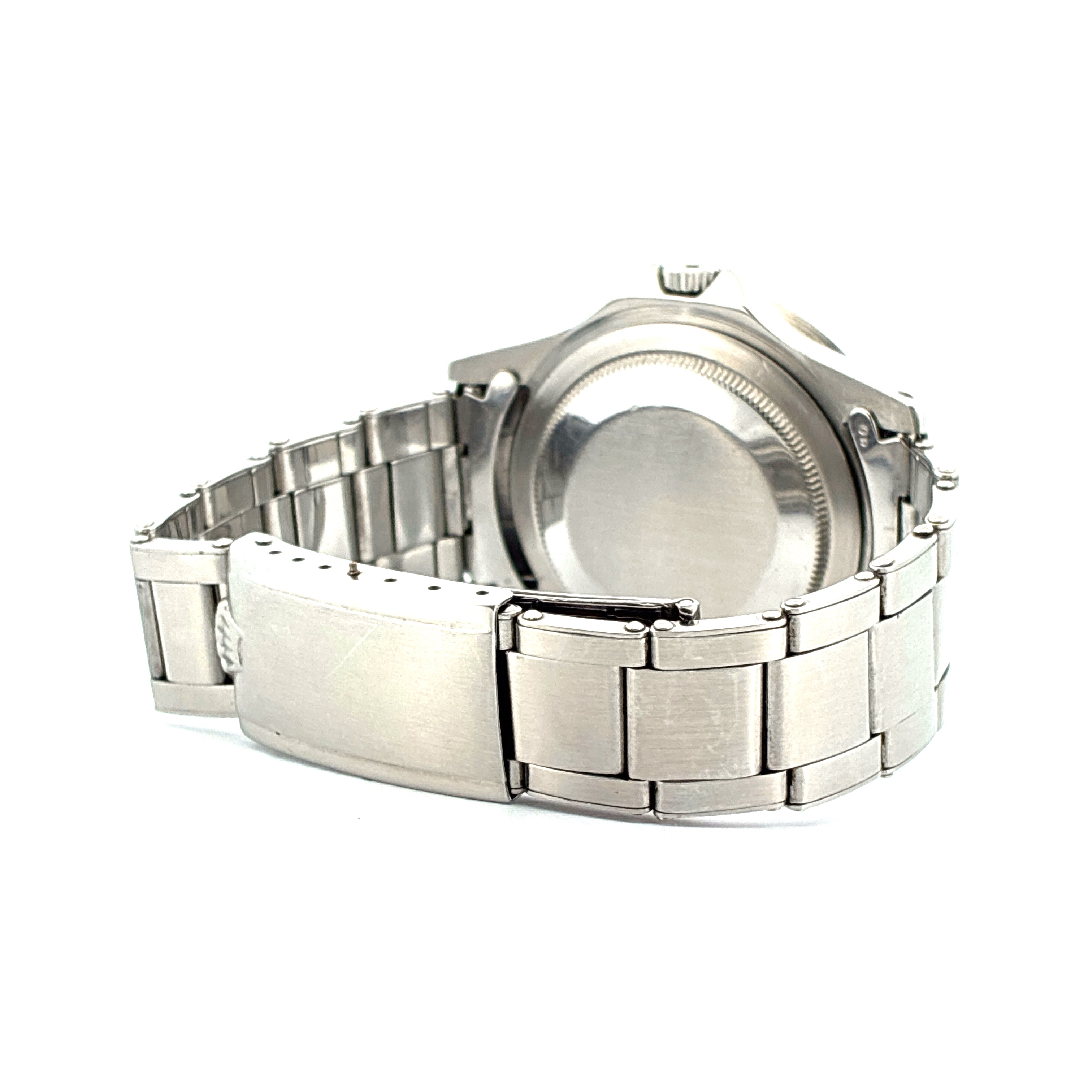 GMT-Master / Vintage / Radium / Pointed crown guard / org. Box / Glossy Gilt Dial / Vintage / 1963 / very good condt. / Rolex Rivet Stratch Bracelet