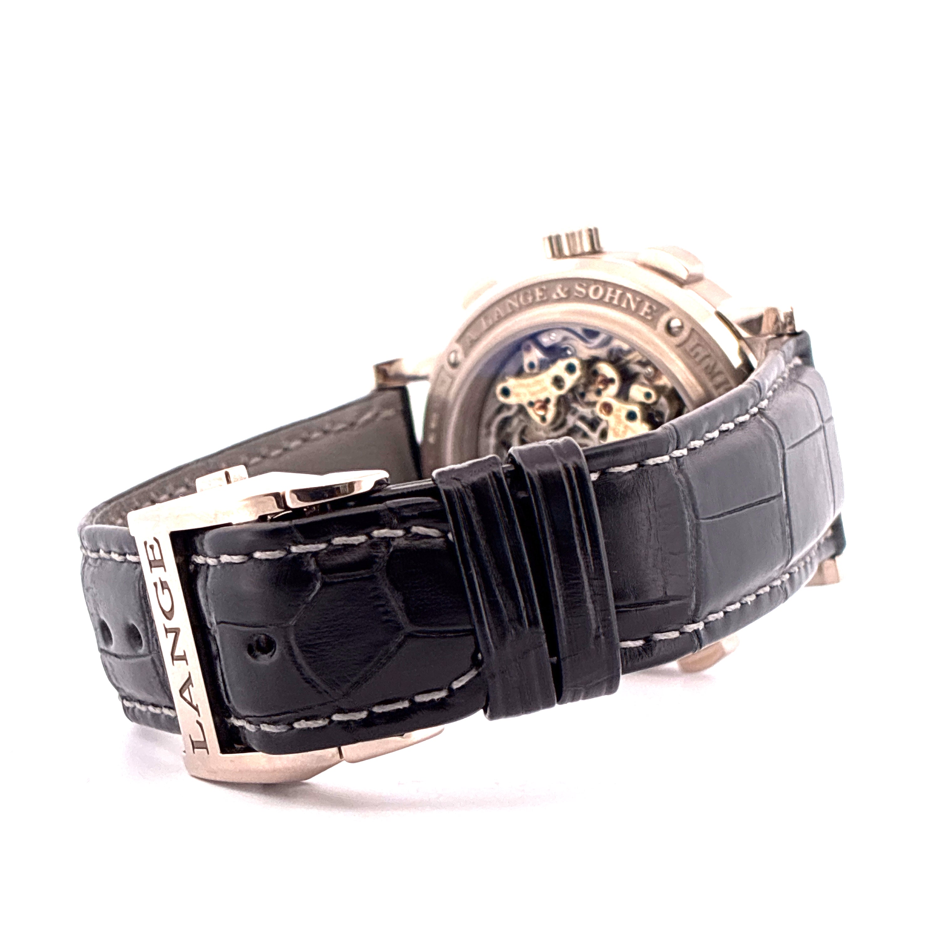 A. Lange & Söhne - Saxonia Triple Split / Limited / Whitegold / Folding clasp / Full-Set / 2021 - [product_sku]