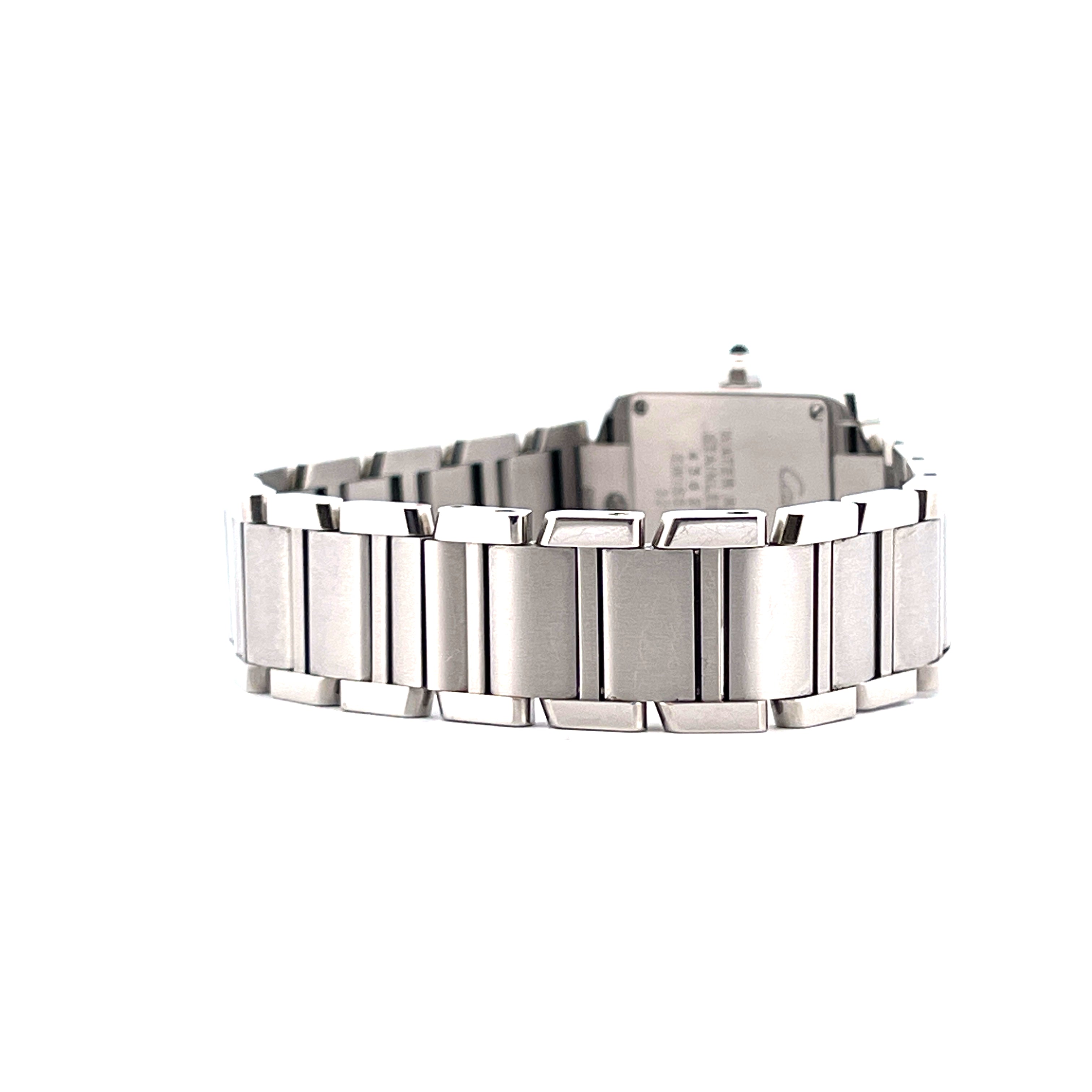 Cartier Tank Française / Edelsteinbesetzt / Full-Set / 2021