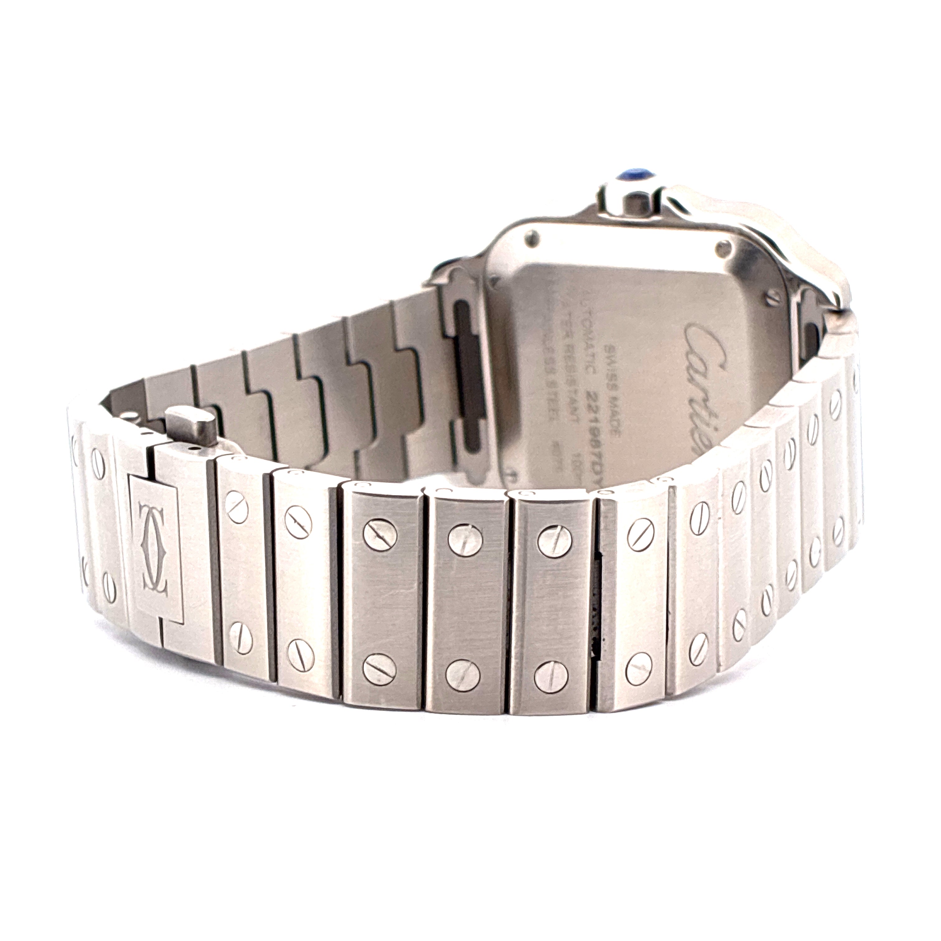 Cartier - Santos De Cartier / Unworn leather strap / Full-Set / 2023 - [product_sku]