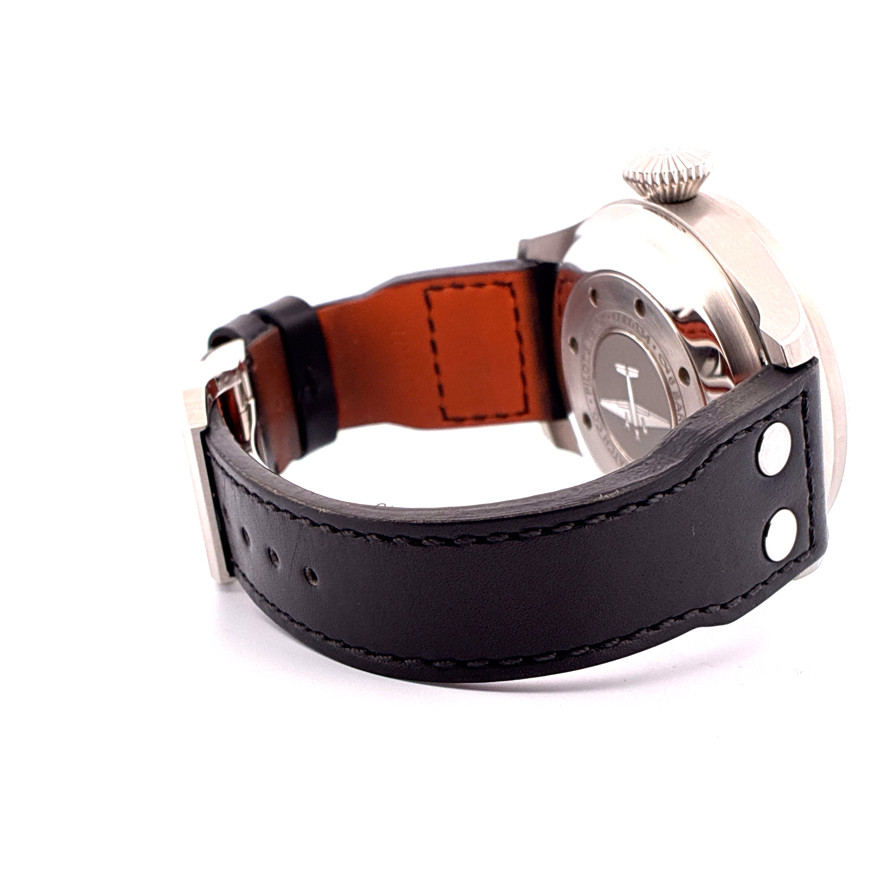 Big Pilot / Black Dial / Santoni Leather Strap / Full-Set / 2017