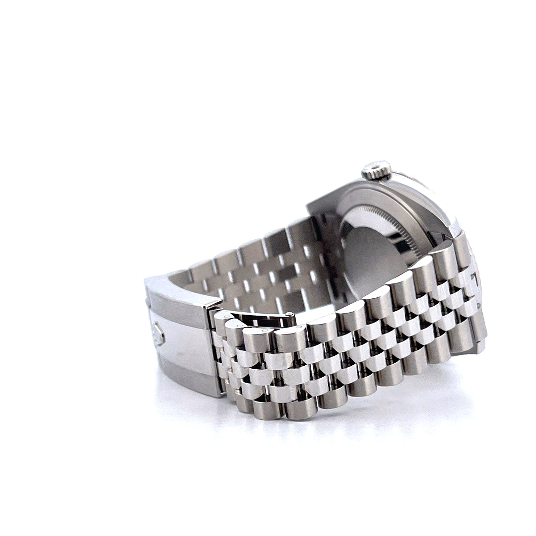 Datejust 41 / Blaues Zifferblatt / Jubilee Band / Weißgold Lünette (2022) - Juwelier Spliedt