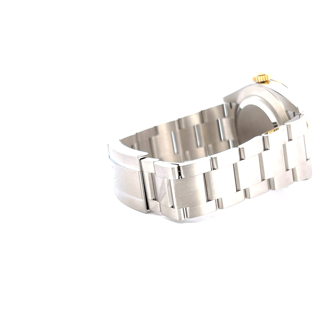 Oyster Perpetual 100 Years / BRAND NEW / rhodium dial / yellowgold bezel and crown