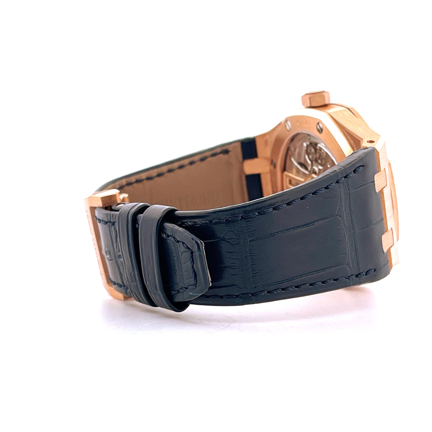 Audemars Piguet - Audemars Piguet Royal Oak Roségold BlueDial - Juwelier Spliedt