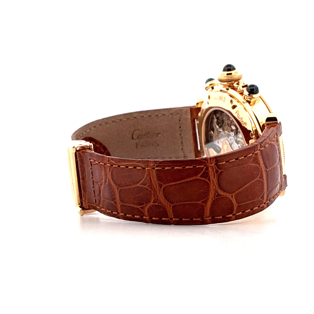 Cartier - Pasha Chronograph Gelbgold (1999) - [product_sku]