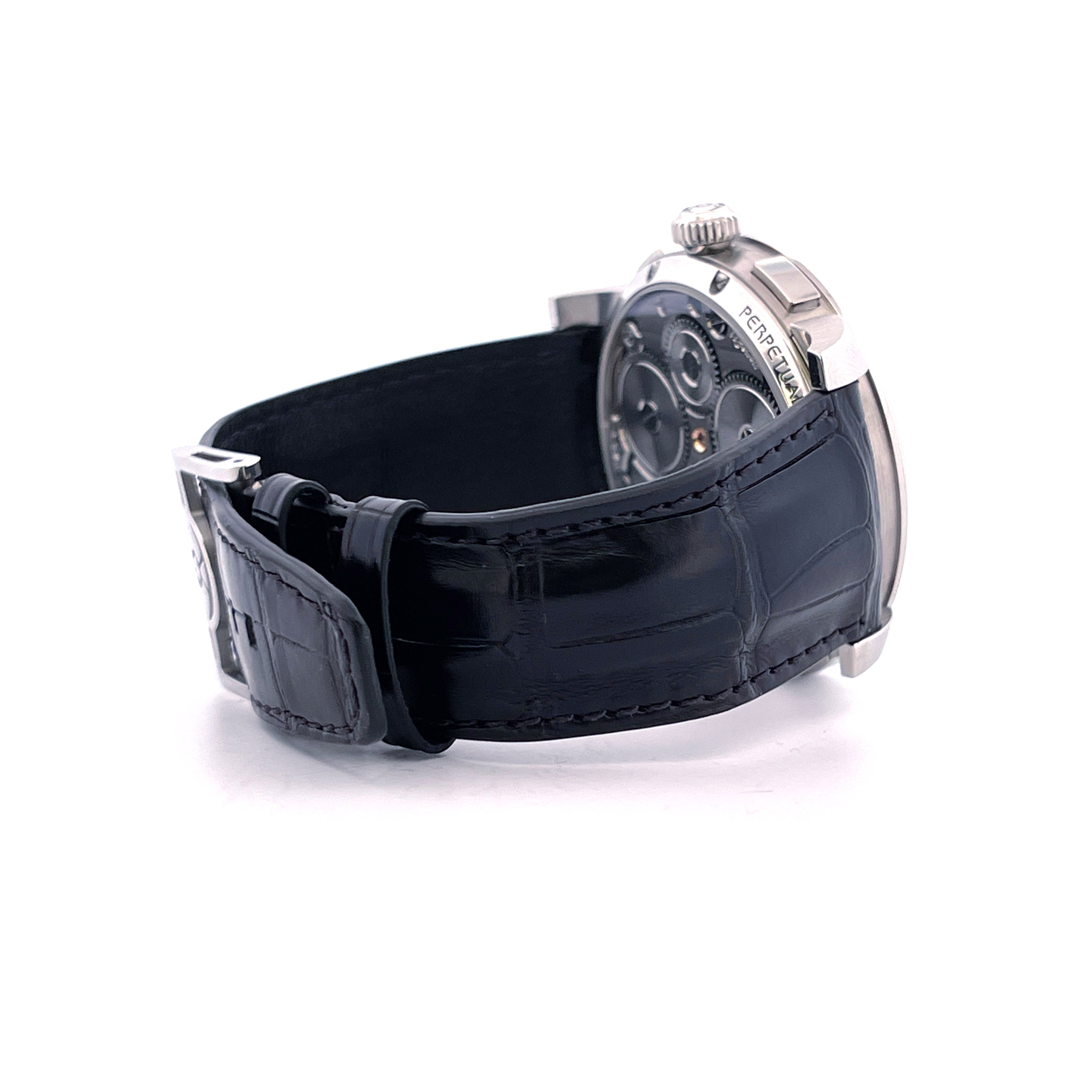 Legacy Machine Perpetual Stainless Steel Salmon Dial FULL SET - Ref. LM3-0100-10-001 - LMP SS SALMON / 2024