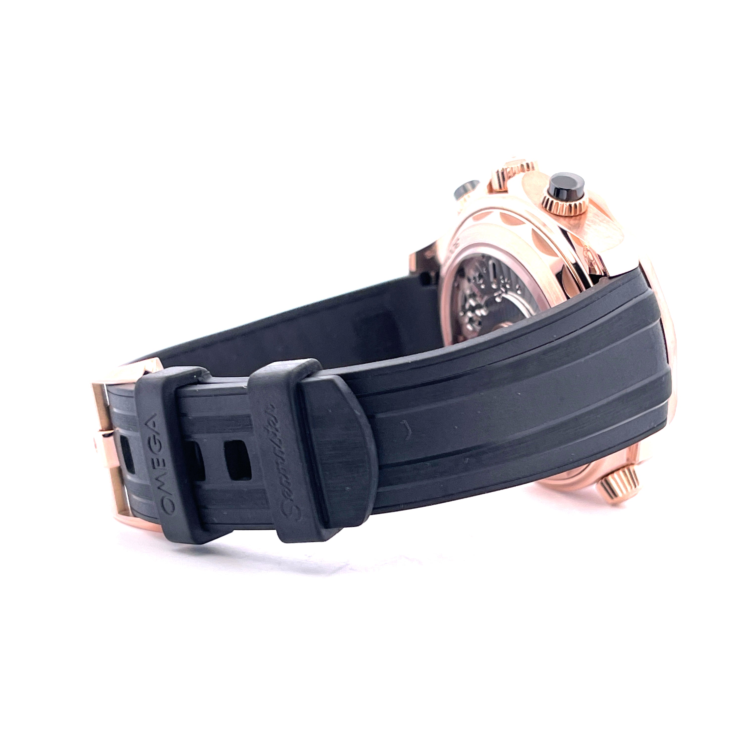 Omega - Seamaster Diver Master Chronometer Chronograph Sedna Gold / Omega Check 2026 / Full Set / premium Condition / 2022 - [product_sku]