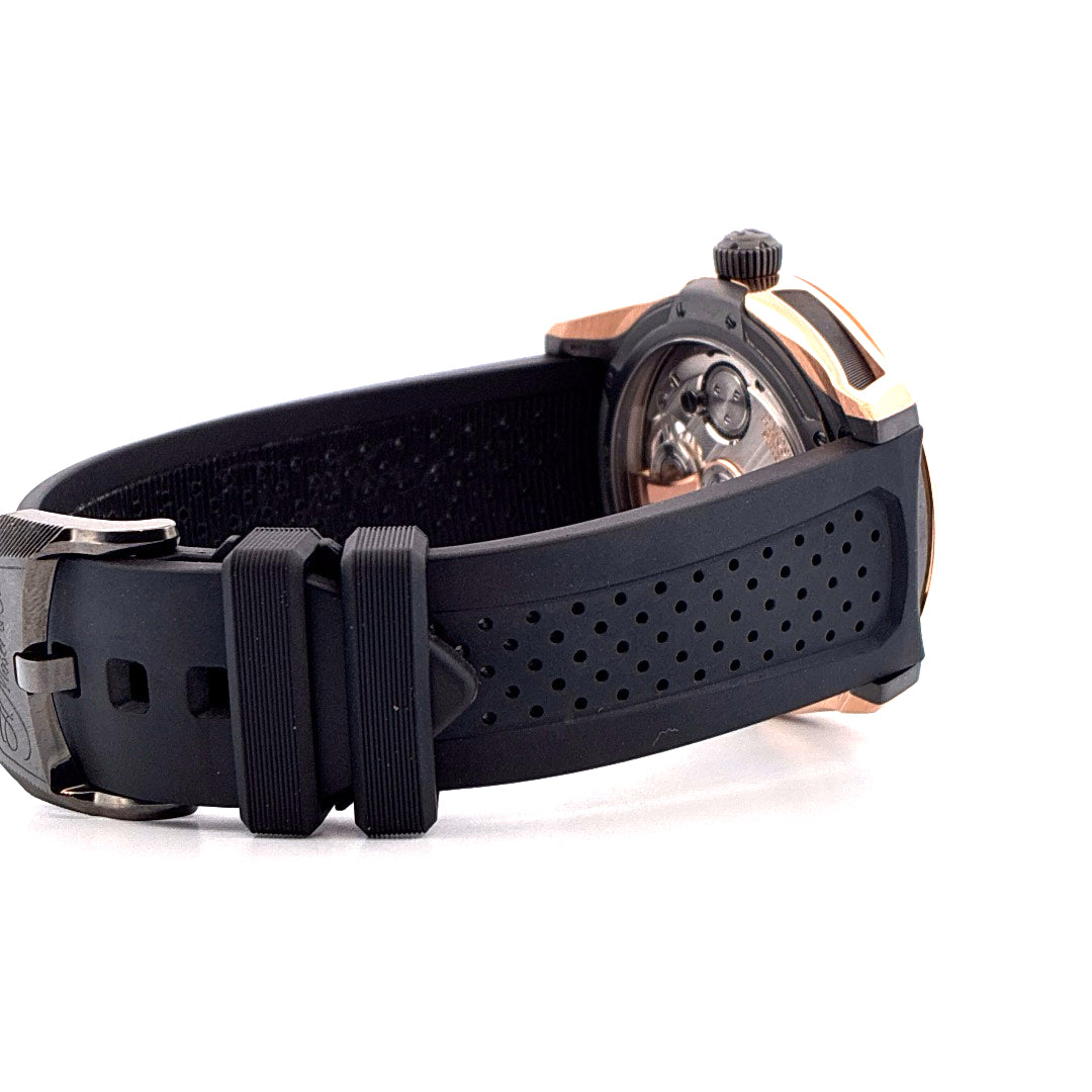 Moser Pioneer Tourbillon - Blue Lagoon Dial - zwei zusätzliche Armbänder - sehr guter Zustand (2024)