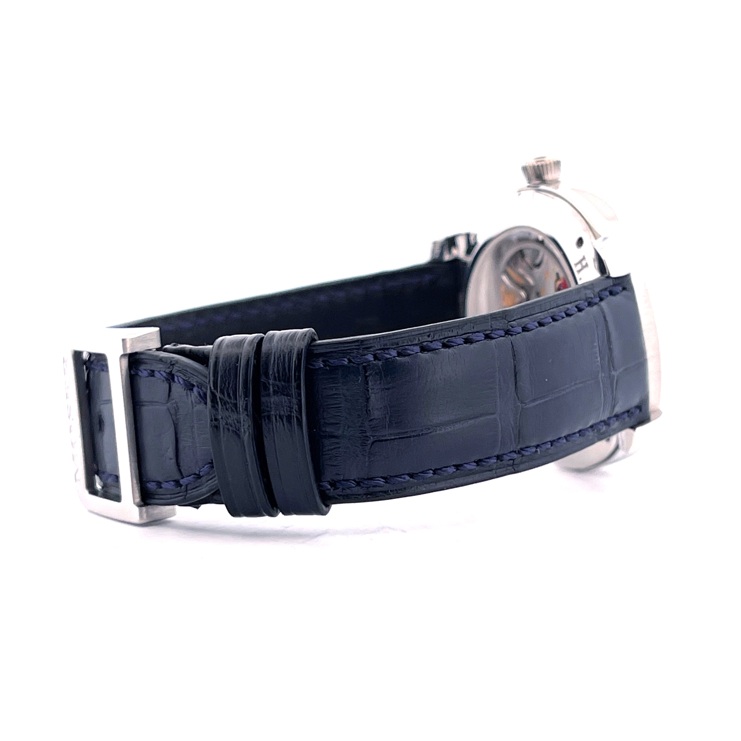 Moser - Endeavour Moon Platinum Blue / 2. Armband / Full Set / premium Condition / 2017 - [product_sku]