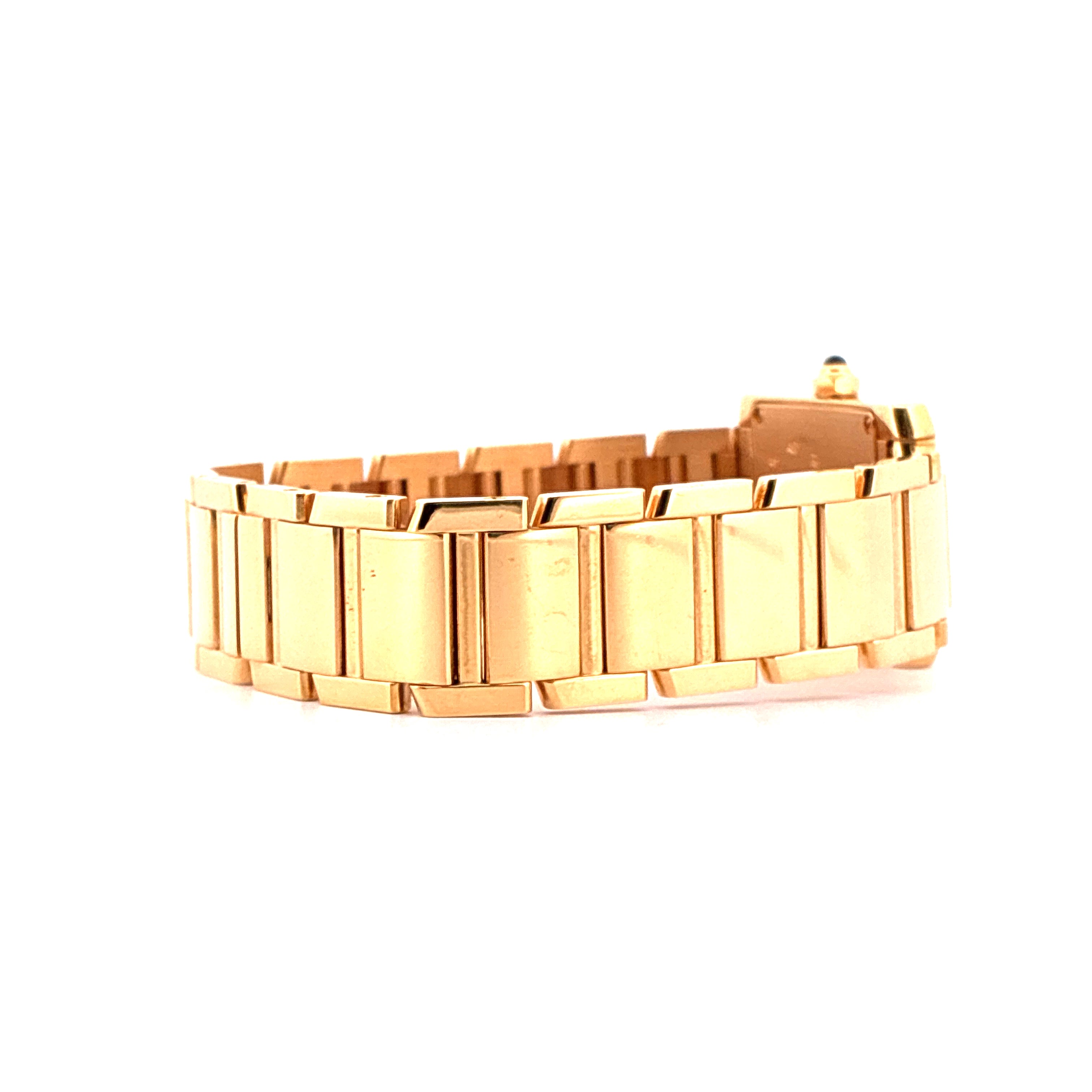 Cartier - Tank Française / Yellow Gold / Box & Papers / 1999 - [product_sku]
