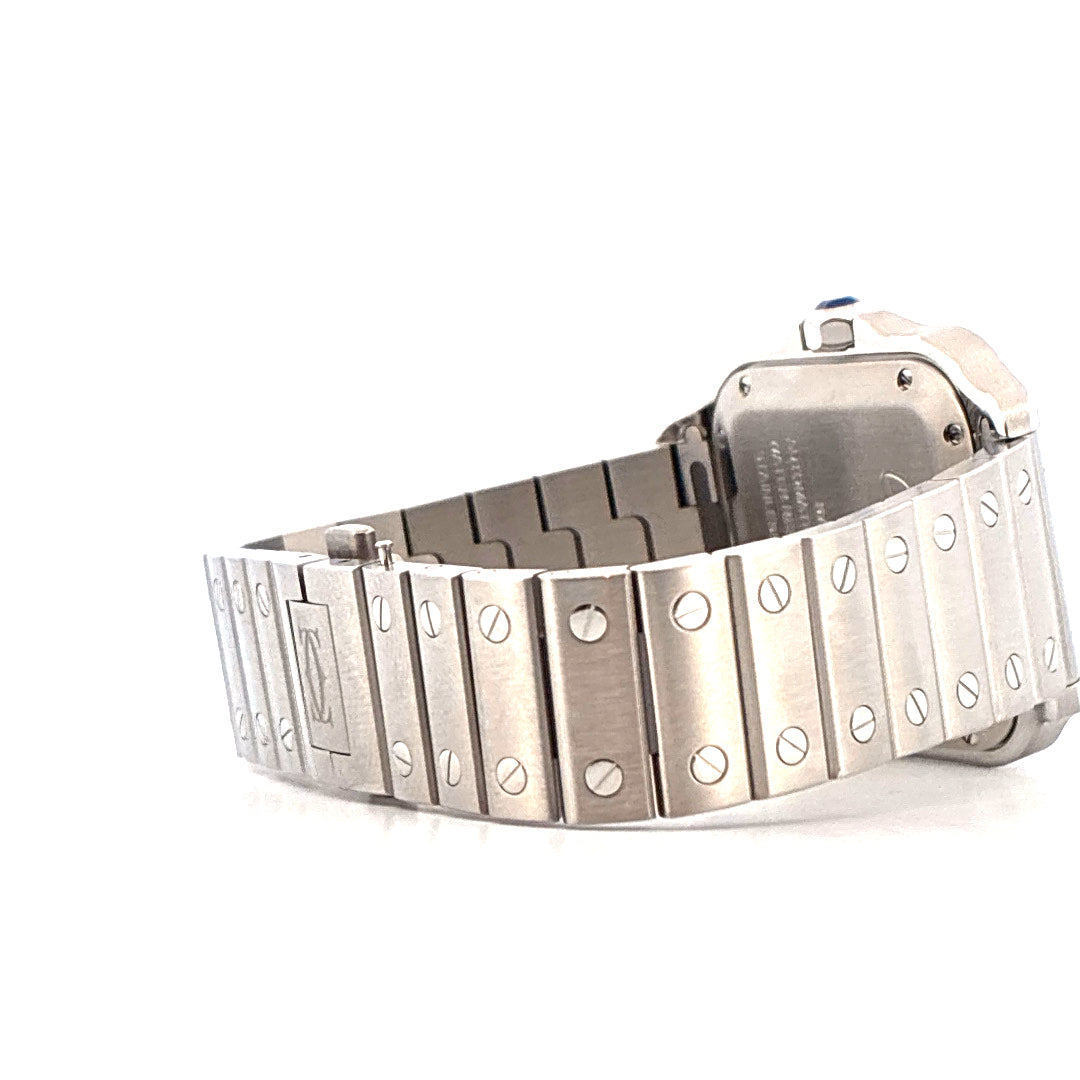 Santos de Cartier / Edelstahl 35mm / Ungetragen / 2. Armband / (2022)