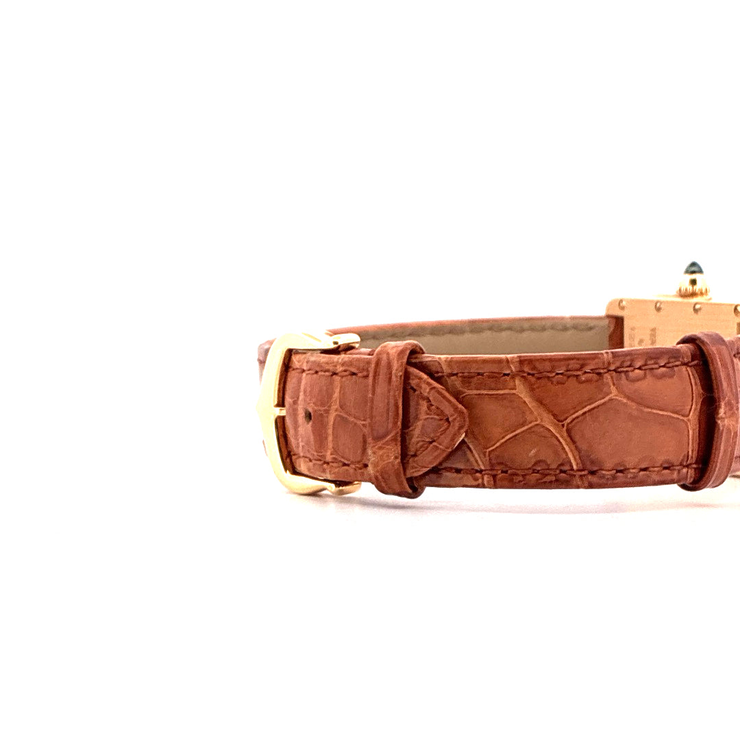 Cartier Tank Française / Set with Gemstones / Full Set / 2021