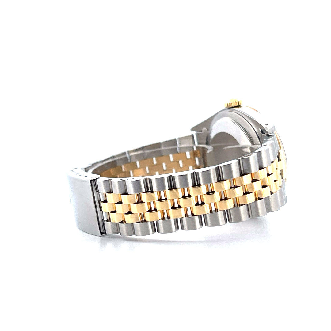 Rolex - Datejust 36 Gold Dial Jubilee / Full Set (1995) - [product_sku]