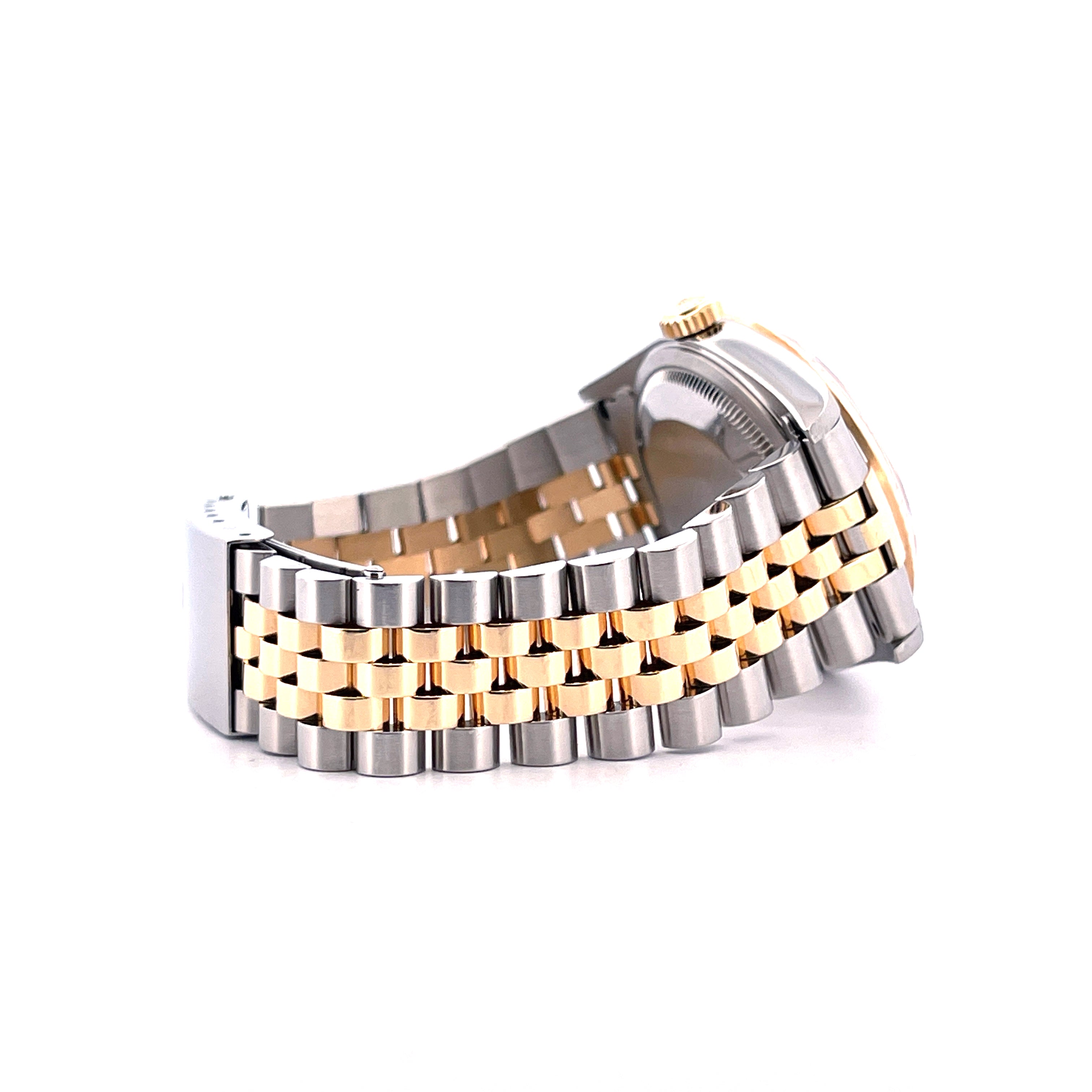 Datejust 36 / Bicolor / Black Dial / Rolex Service 2022 / 2000-2001